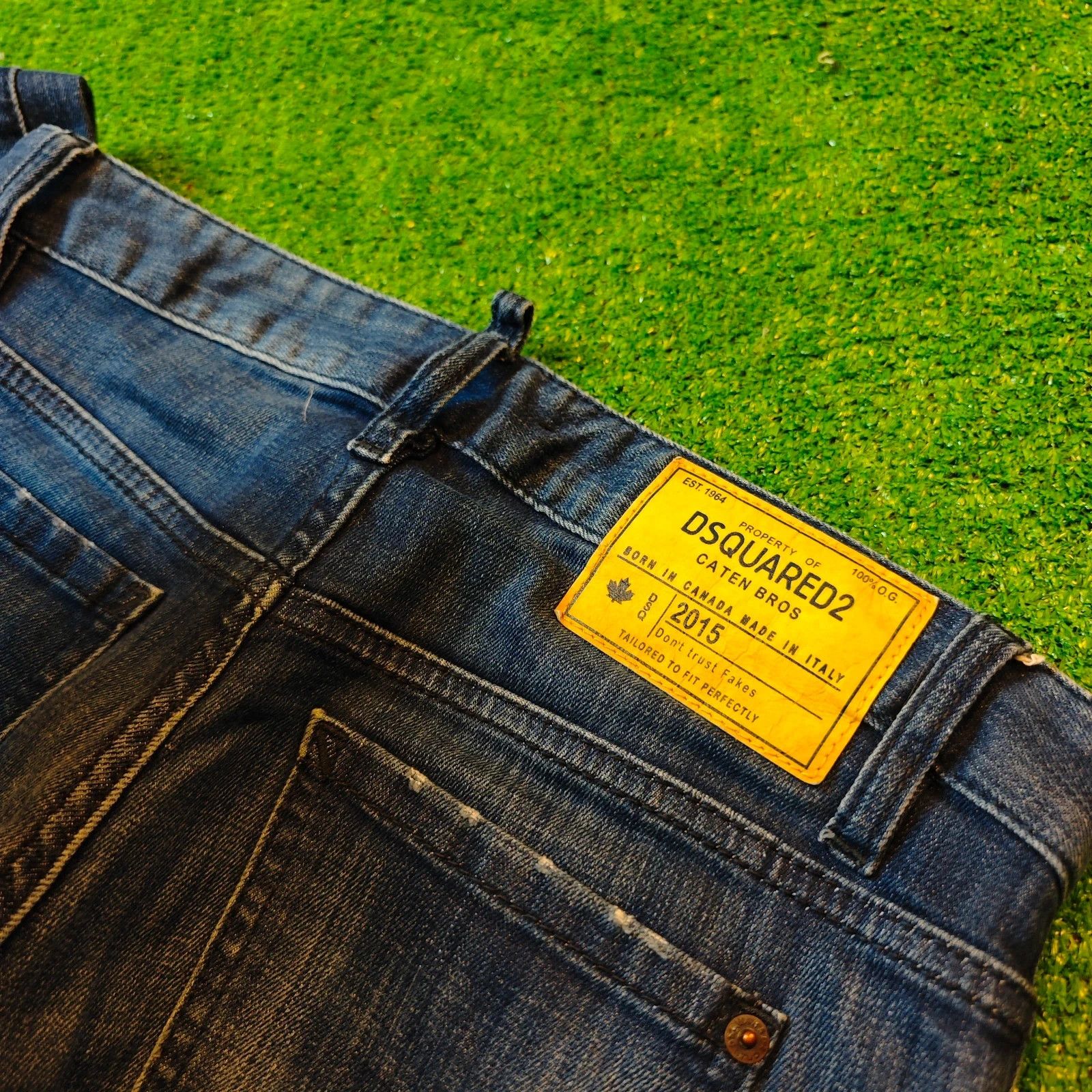 Dsquared2 Dsquared Jeans Womens 42 (30') blue ankle zip slim skinny Size 30" / US 8 / IT 44 - 4 Thumbnail