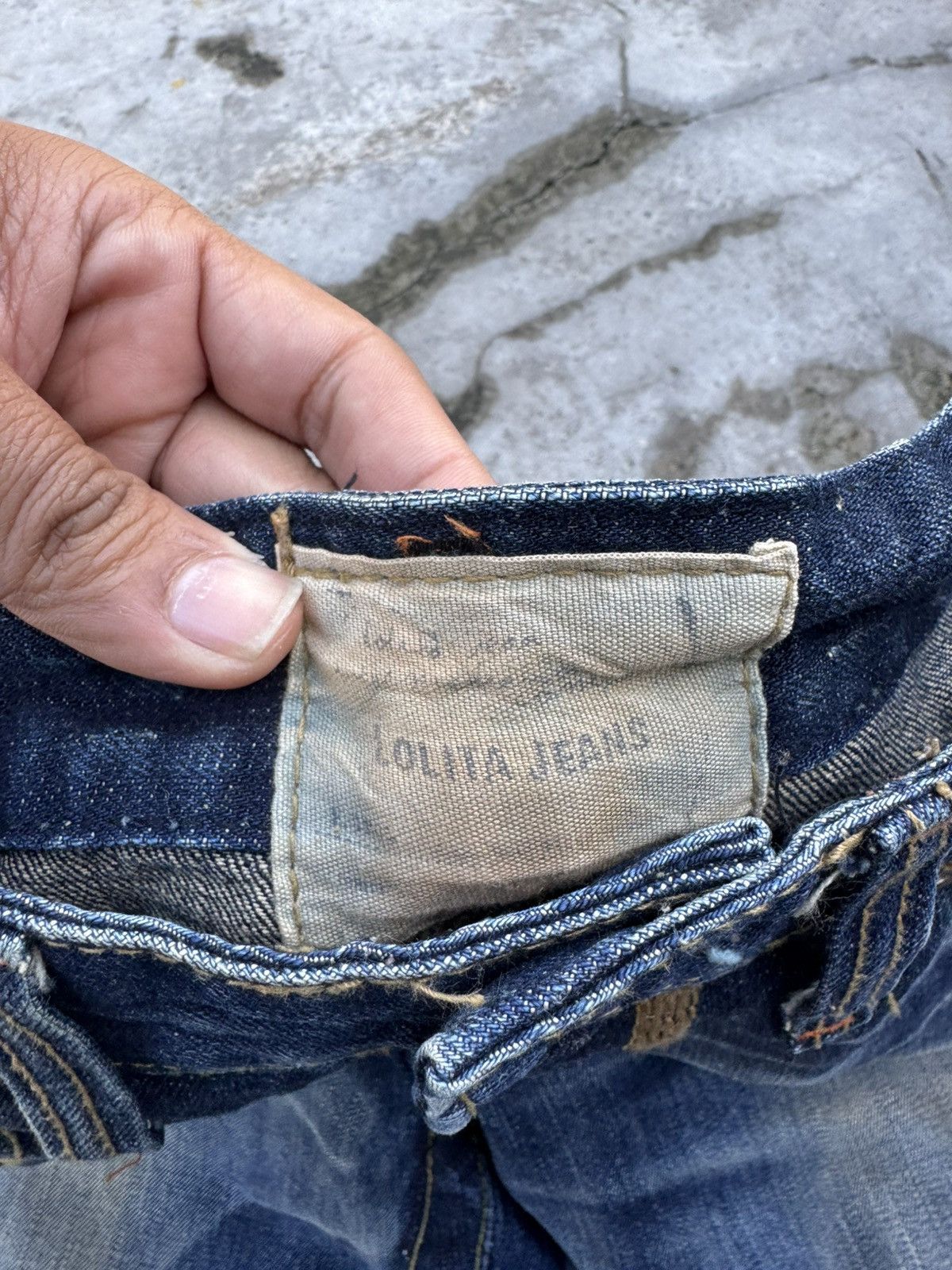 If Six Was Nine LOLITA JEANS Distressed Denim Size 34 Size US 34 / EU 50 - 6 Thumbnail