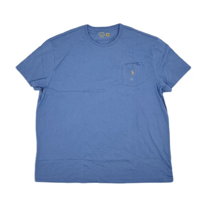 Polo Ralph Lauren Polo Ralph Lauren Solid Logo Embroidered Crew Neck T-Shirt Size US XXL / EU 58 / 5 - 1 Thumbnail