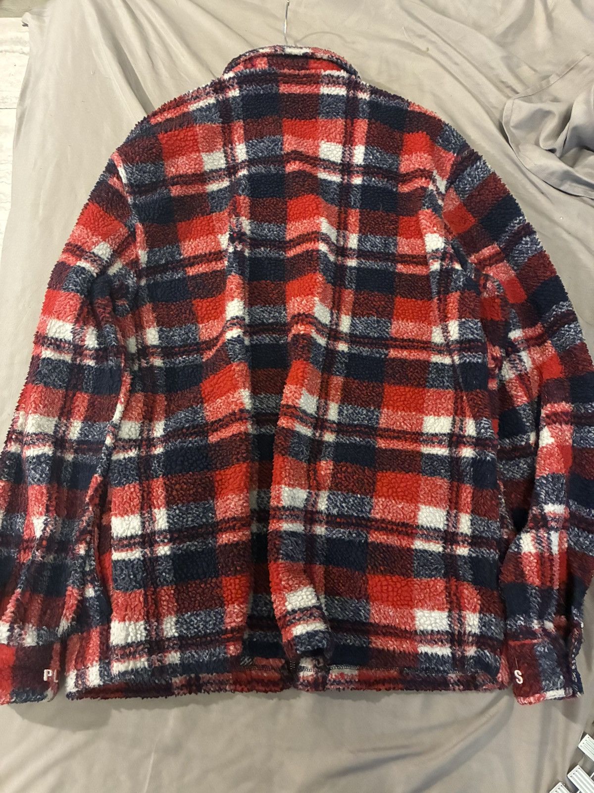 Pleasures Pleasures Plaid Sherpa Size US L / EU 52-54 / 3 - 2 Thumbnail