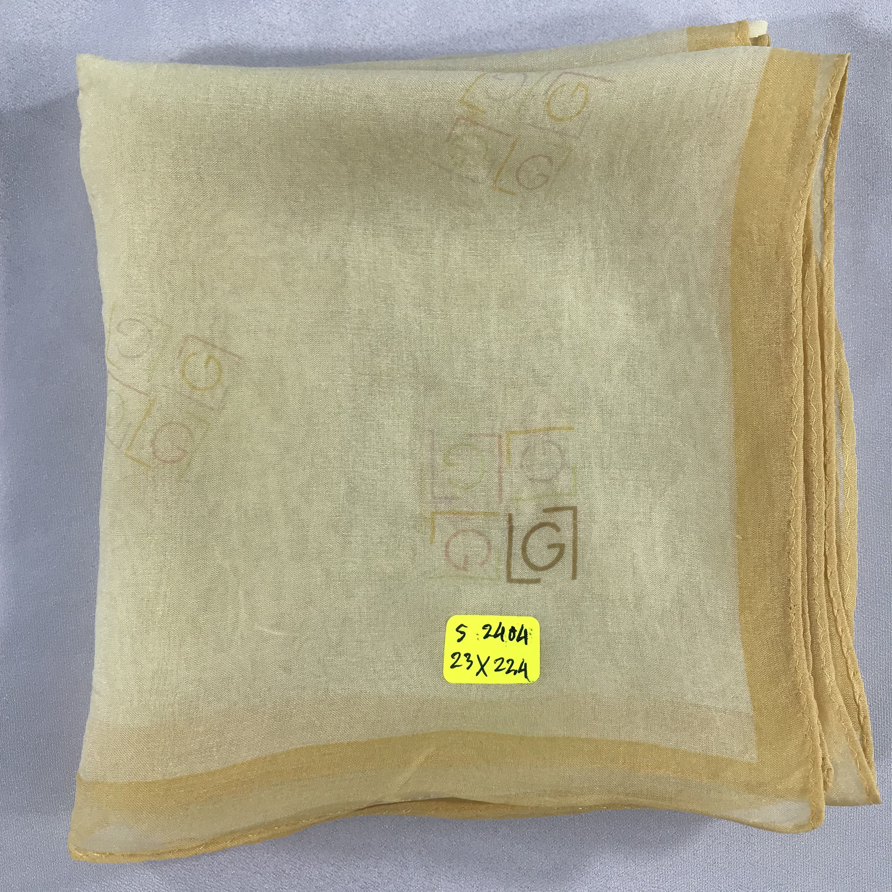Vintage Vintage Silk Scarf - S2404 Size ONE SIZE - 4 Thumbnail