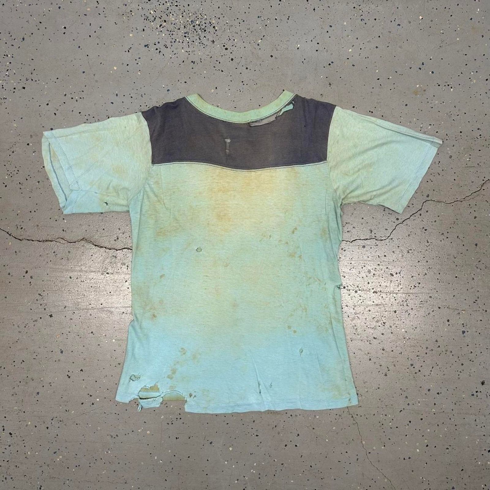 Other Distressed 70s vintage green football jersey tee Size M / US 6-8 / IT 42-44 - 7 Thumbnail