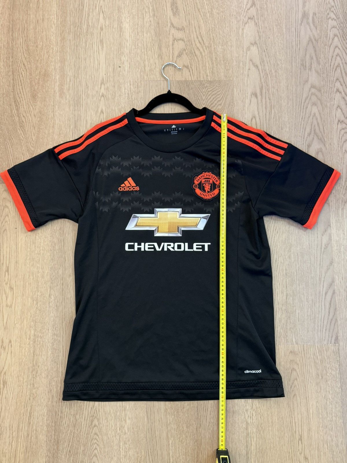 Adidas Manchester United 2015 2016 Third Soccer Football Jersey Size US M / EU 48-50 / 2 - 8 Thumbnail