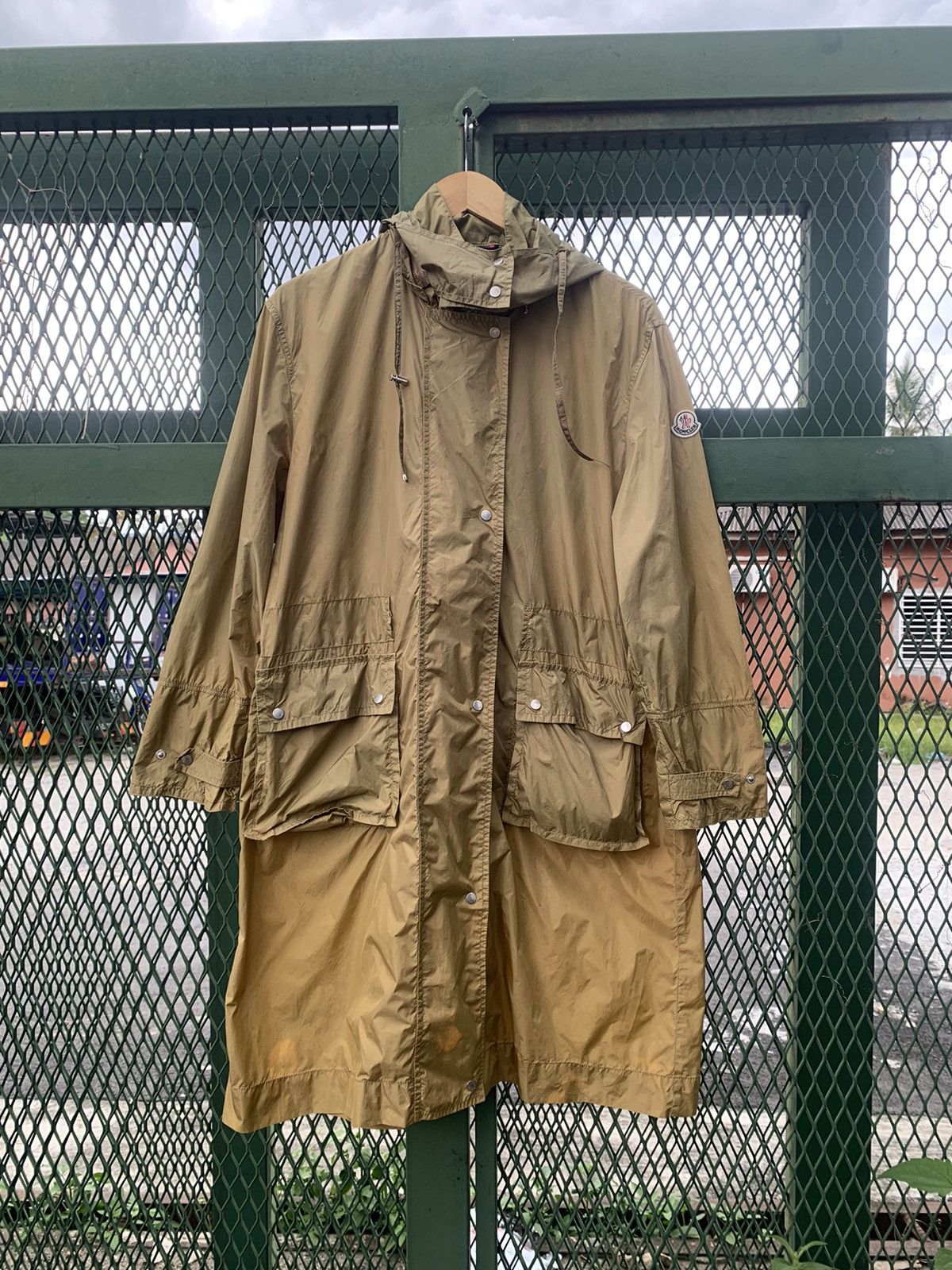 Moncler Sun faded moncler nylon parka jacket Size S / US 4 / IT 40 - 1 Thumbnail