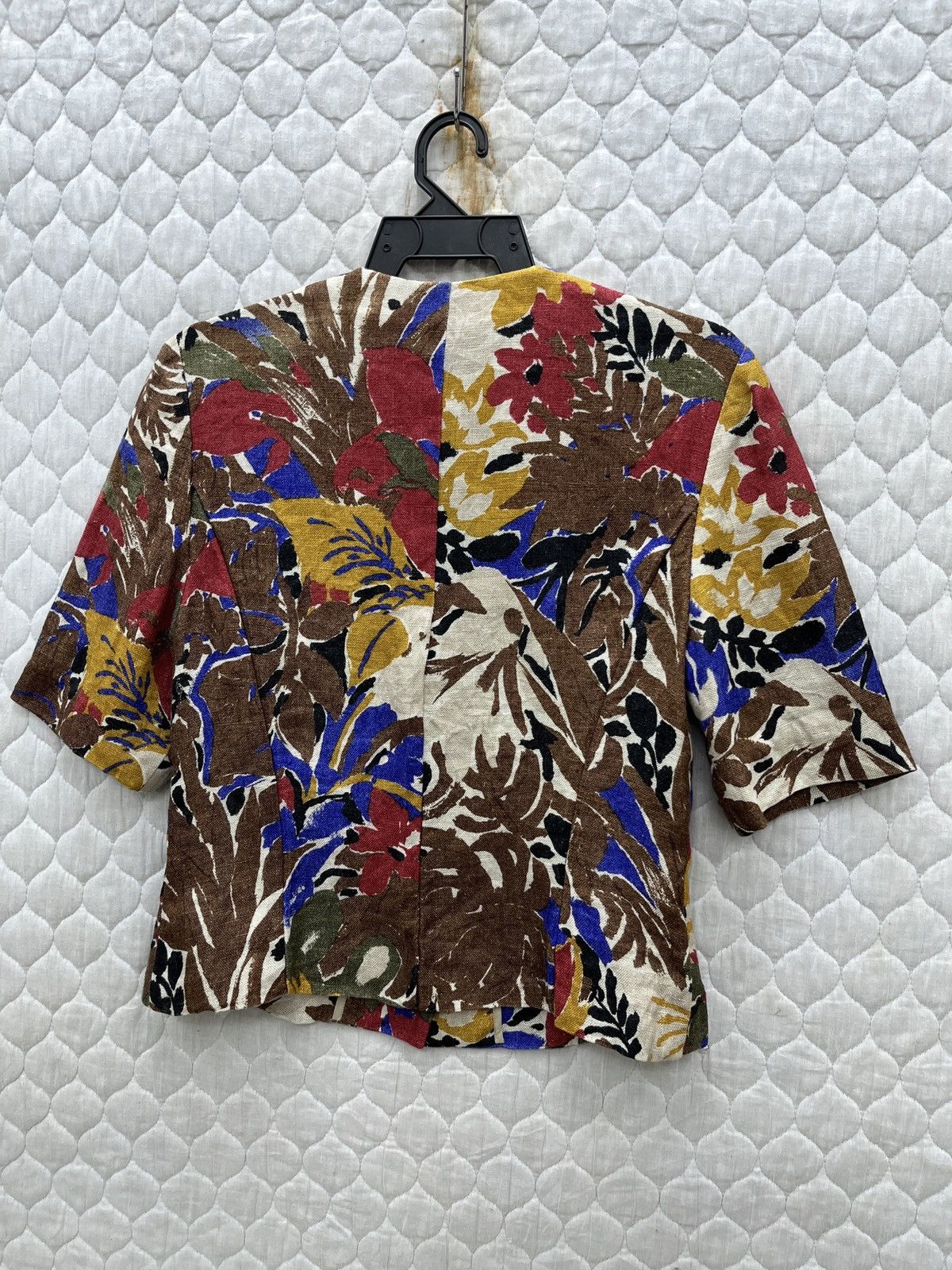 Celine 🔥🔥🔥STEALS VTG CELINE FLORAL BLOUSE Size M / US 6-8 / IT 42-44 - 6 Thumbnail