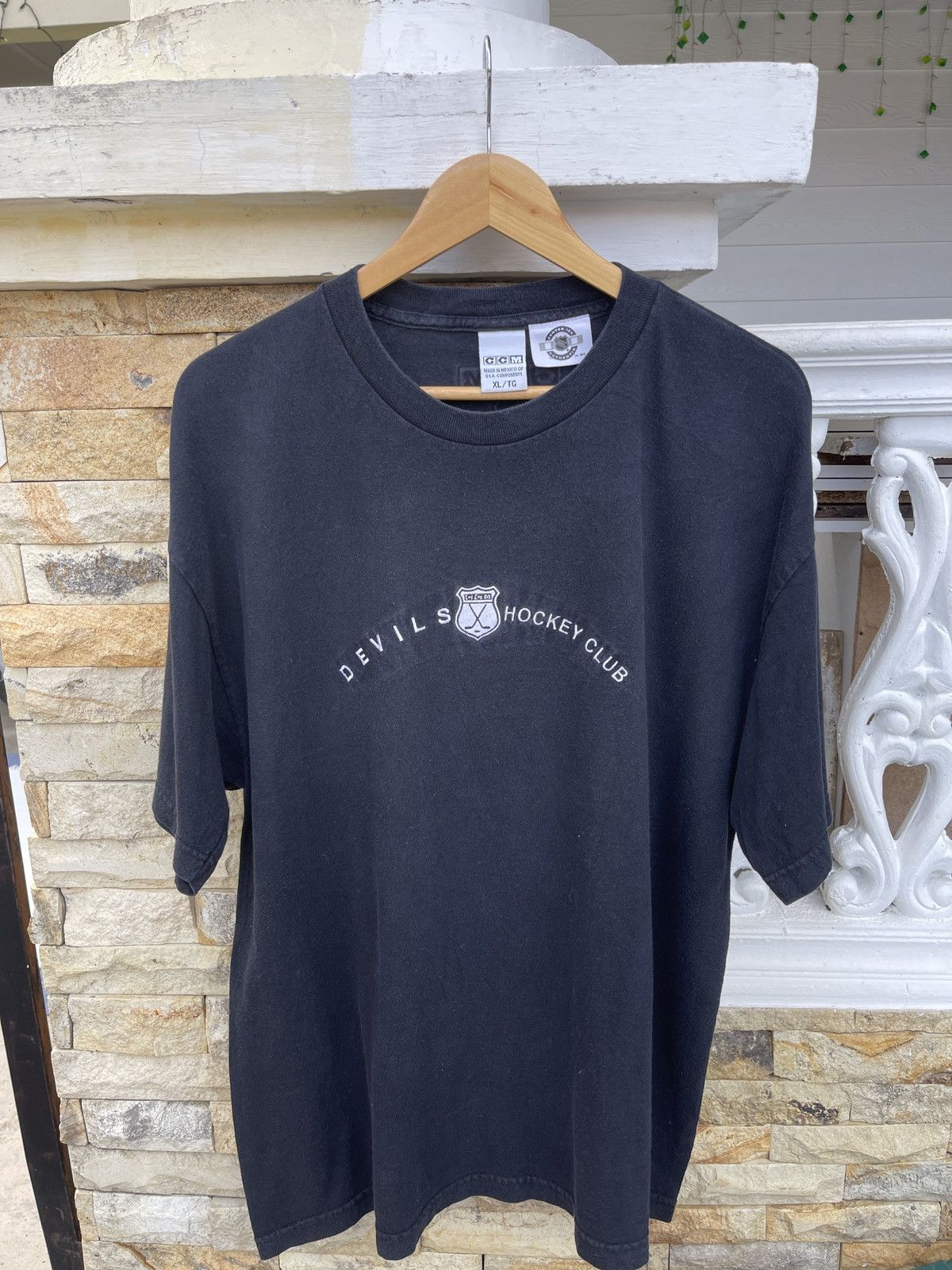 Ccm × NHL × Vintage Last Drop🔥Rare🔥Vintage CCM NHL Hockey Club T-Shirt Size US XL / EU 56 / 4 - 3 Thumbnail