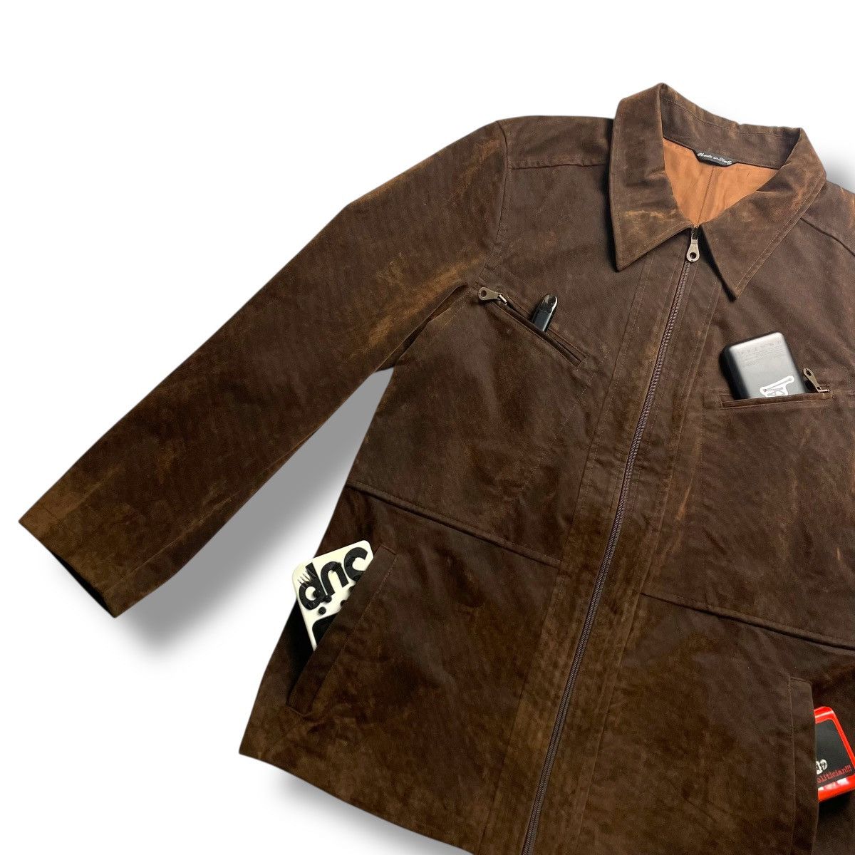 Isamu Katayama Backlash 🇯🇵 COMME CA DU MODE FULL ZIP CORDUROY JACKET Size US L / EU 52-54 / 3 - 3 Thumbnail
