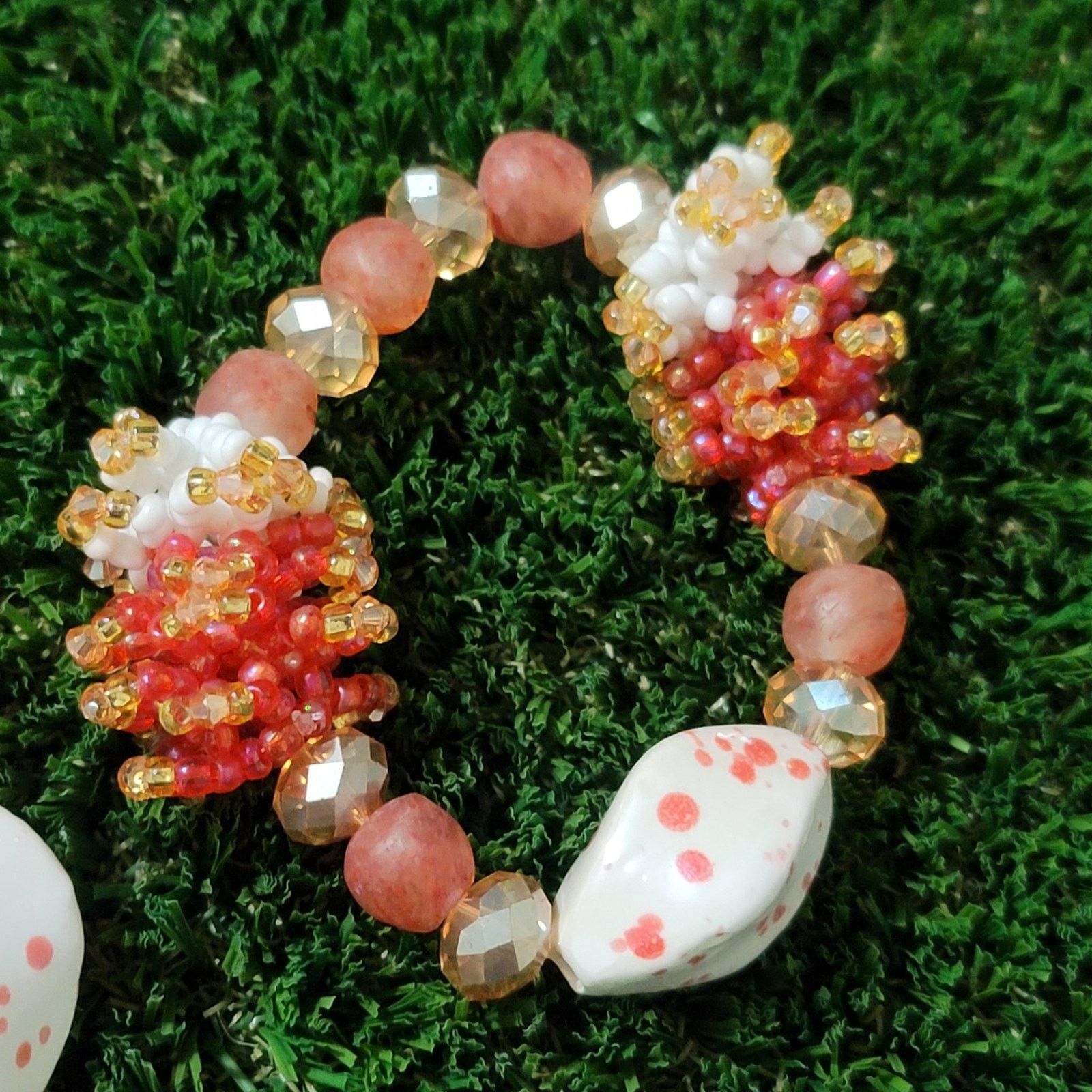 Handmade Custom Handmade Ghanaian West African Chunky Jewelry Set Size ONE SIZE - 5 Thumbnail