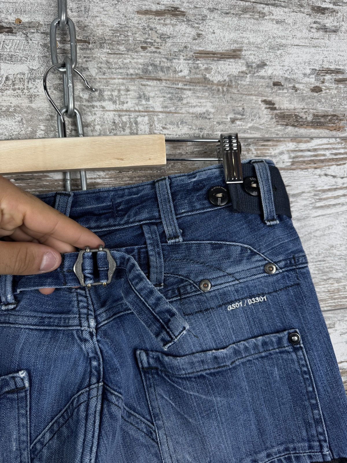 G-Star Mens jeans G Star Raw Denim Y2k Size 32 Color Blue Size US 32 / EU 48 - 11 Thumbnail