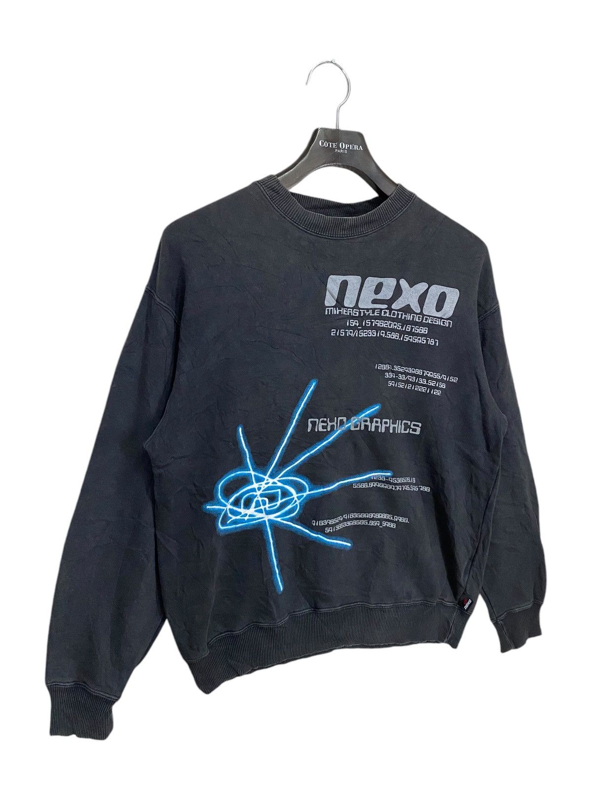 Grailed × Japanese Brand Nexo graphics sweatshirt crewneck jumper pullover size m Size US M / EU 48-50 / 2 - 2 Thumbnail