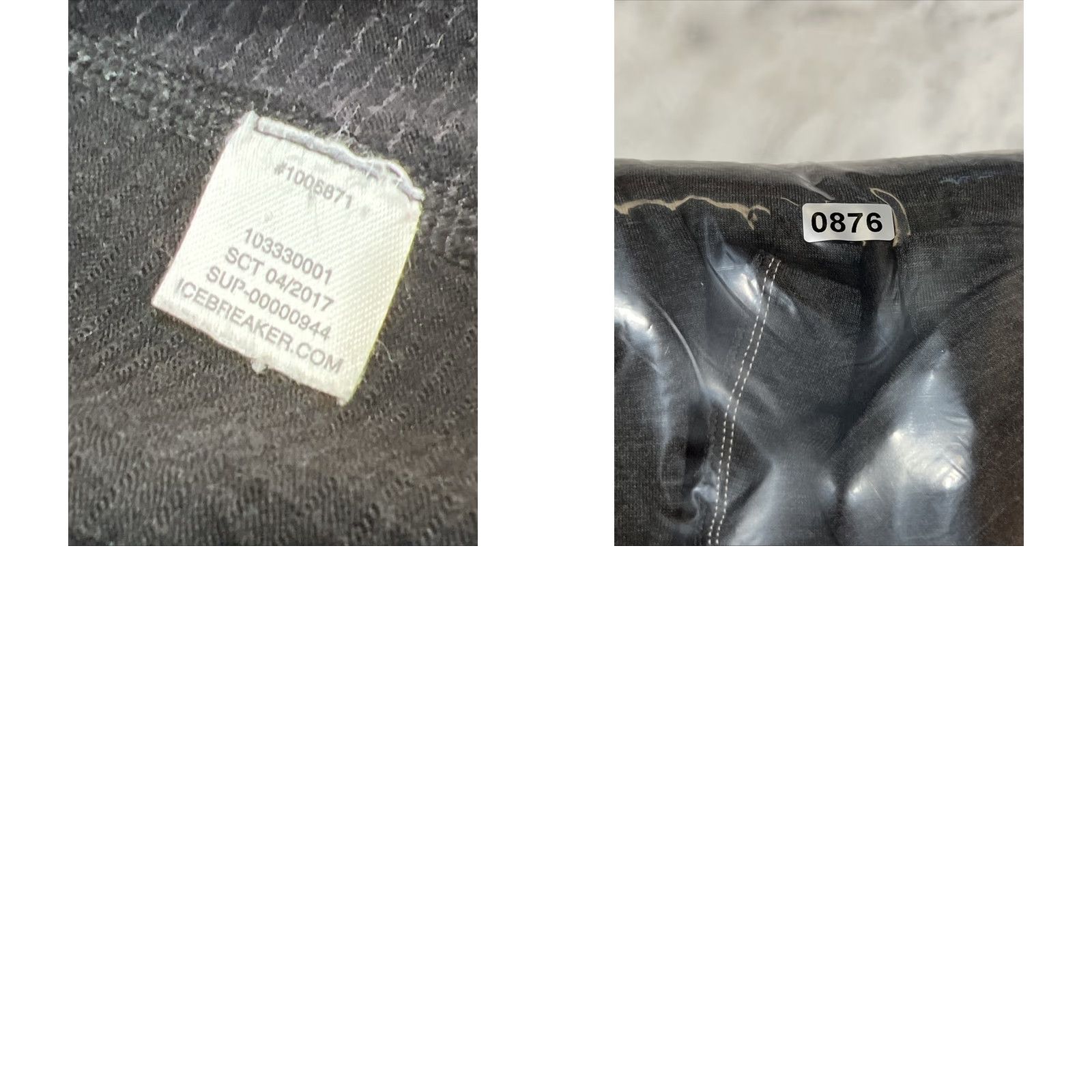 Icebreaker Icebreaker Merino Body Fit Quarter Zip Shirt Women Large Gray Black Long Sleeve Size L / US 10 / IT 46 - 10 Thumbnail
