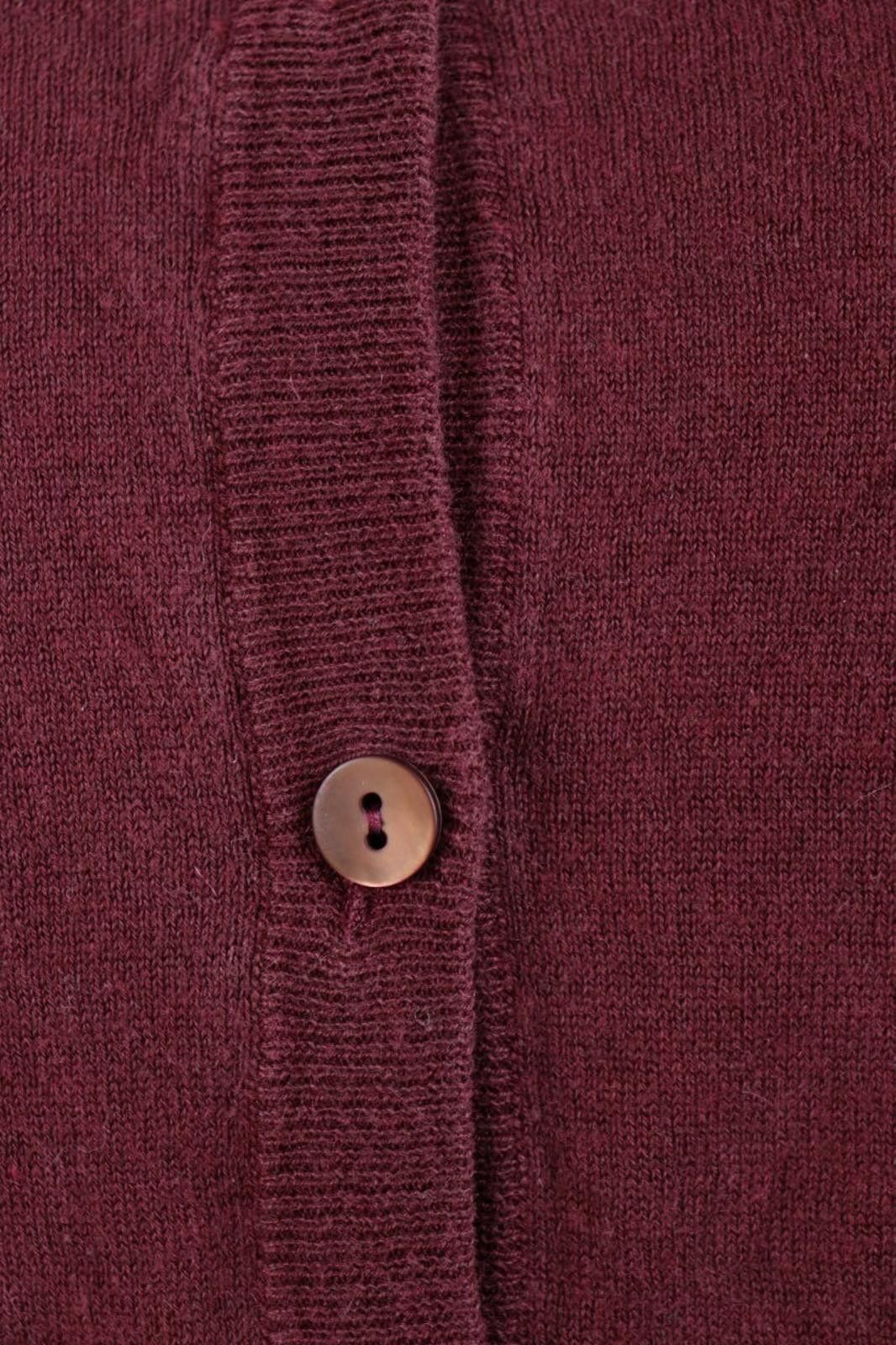 Miu Miu Miu MIu Burgundy Knit Cardigan Sweater Size 48 Size S / US 4 / IT 40 - 8 Thumbnail