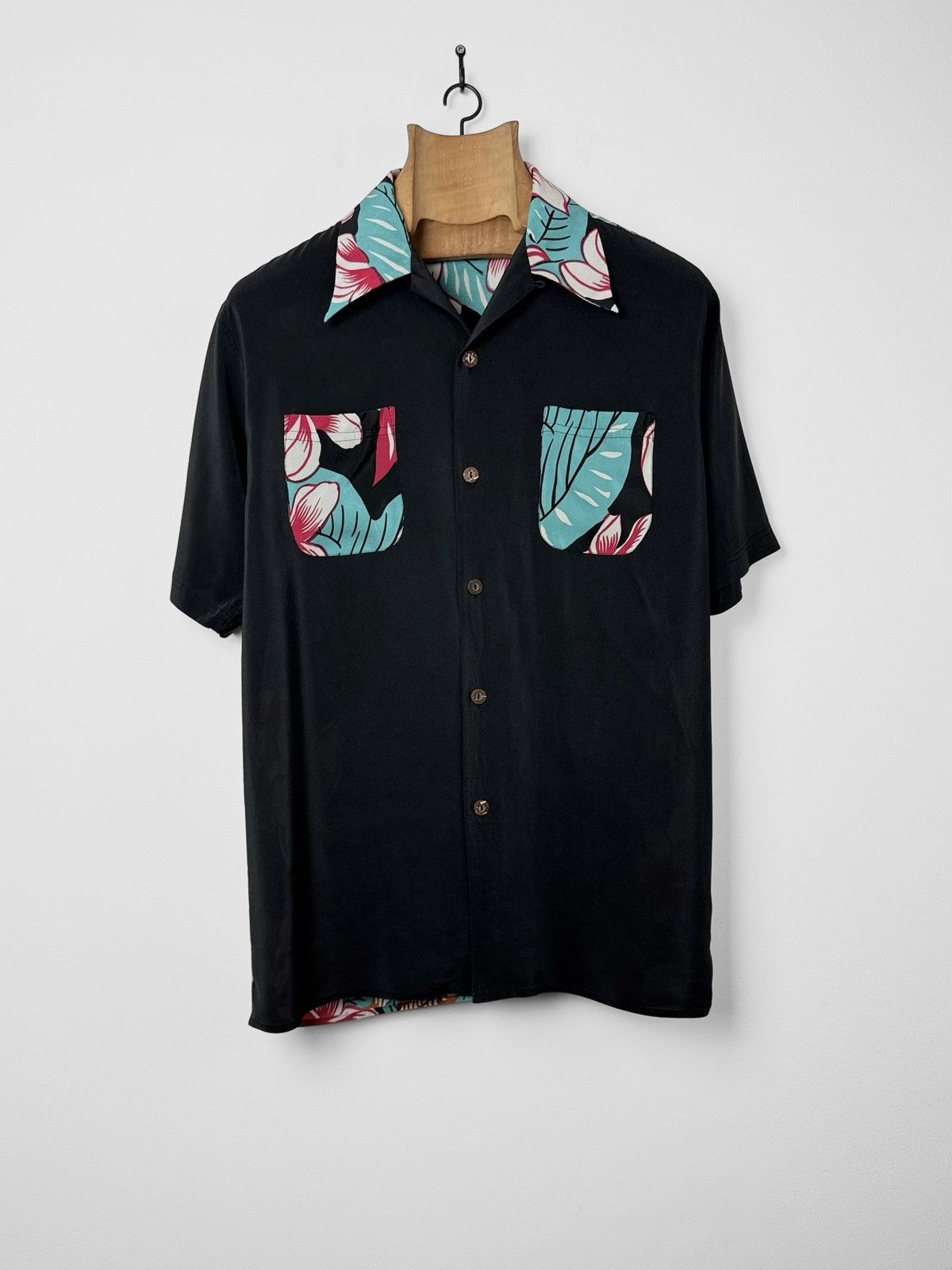 Other Avanti vintage 100% silk printed shirt U007 Size US L / EU 52-54 / 3 - 2 Thumbnail