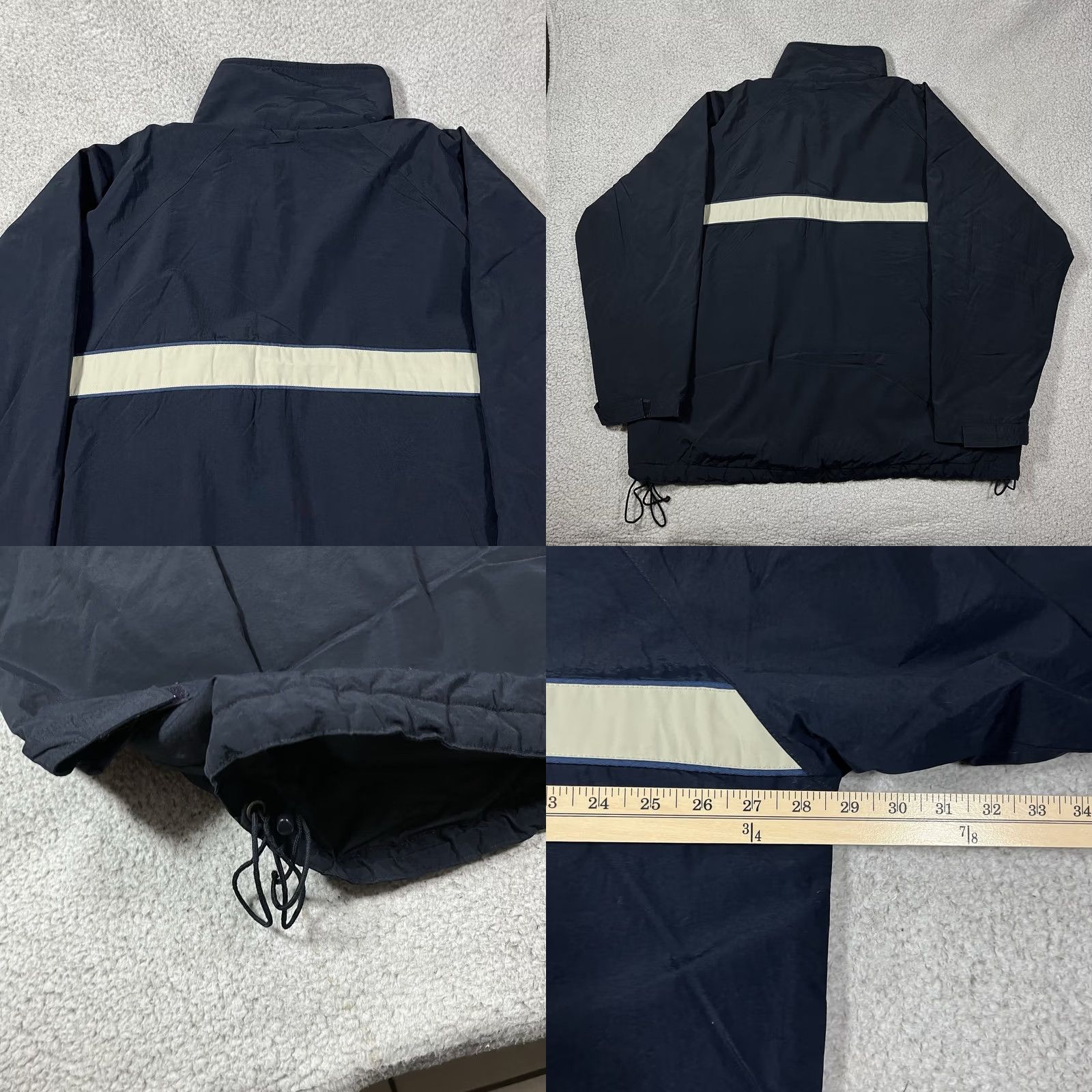 Abercrombie & Fitch VINTAGE Abercrombie & Fitch Jacket Mens L Blue Full Zip Fleece Lined Nylon Windbreaker 90s Retro Logo Pockets Zipped Pockets Casual Size US L / EU 52-54 / 3 - 9 Thumbnail