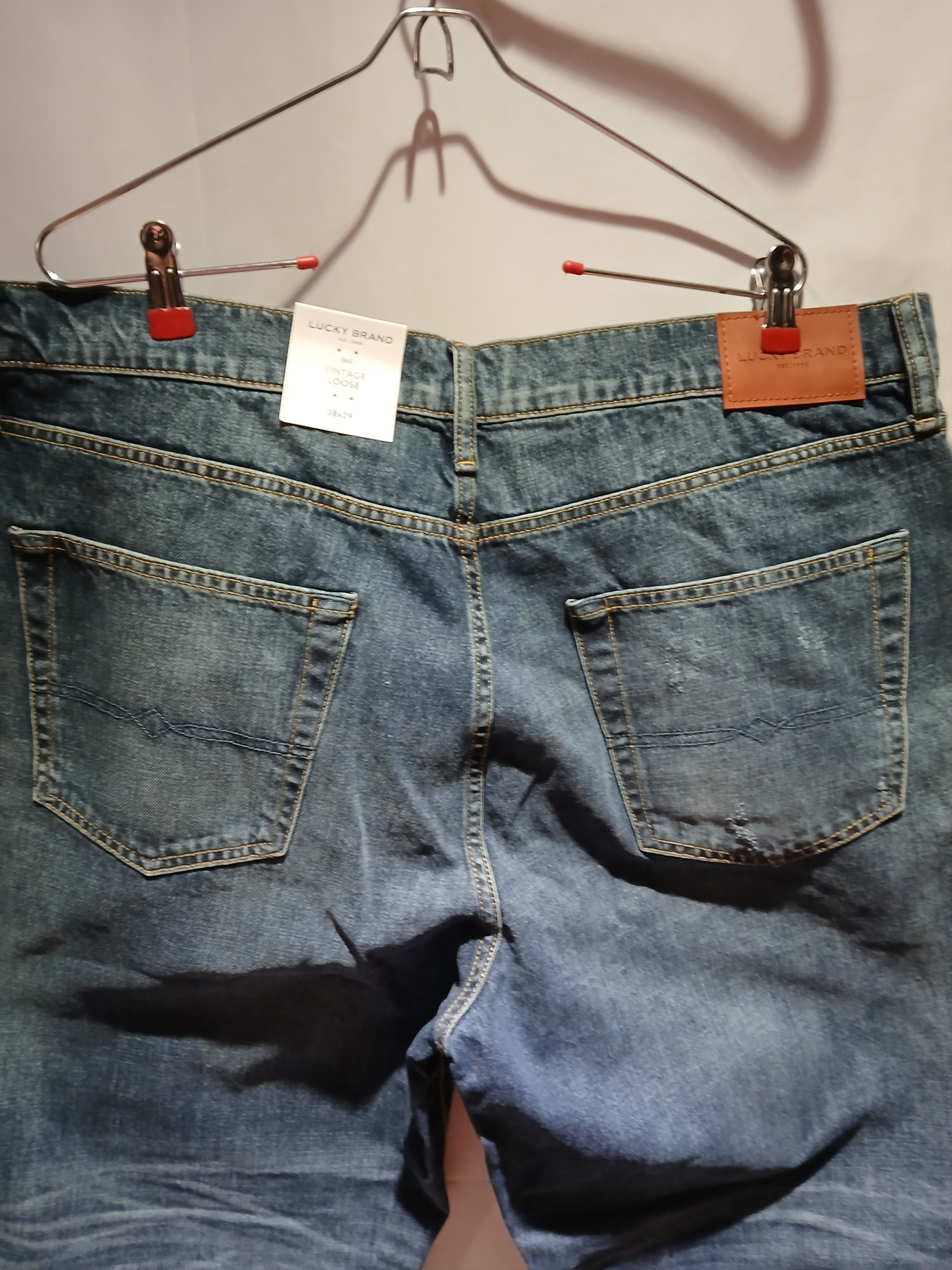 Lucky Brand Lucky brand men's distressed jeans size 38x29 Size US 38 / EU 54 - 6 Thumbnail
