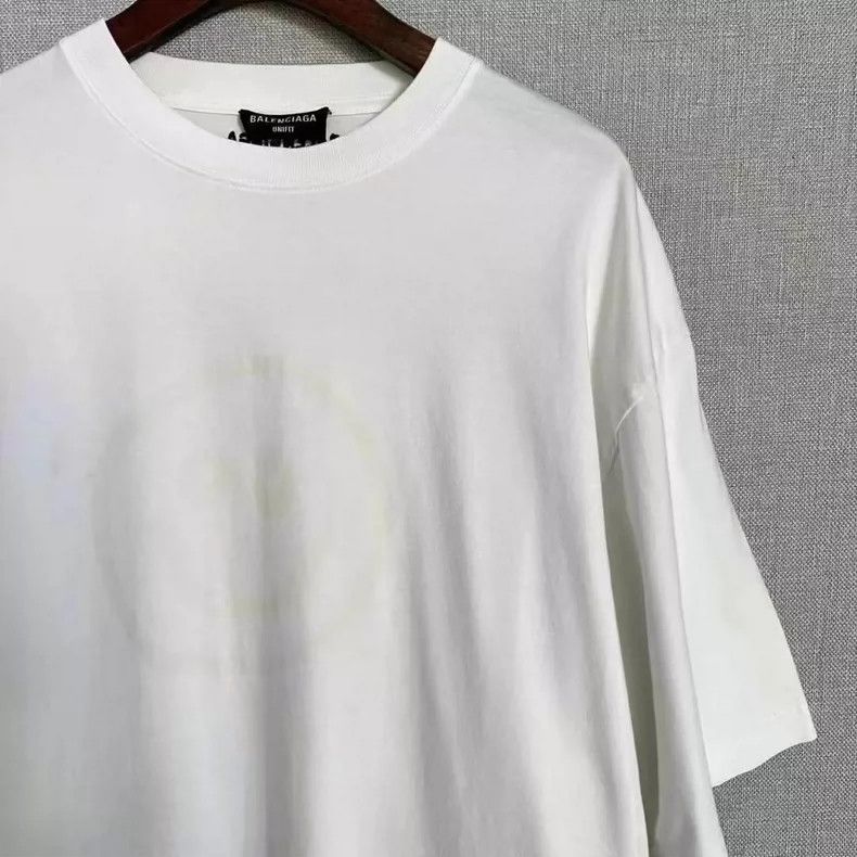 Balenciaga Balenciaga White fluorescent smiley face embroidery back s Size US S / EU 44-46 / 1 - 3 Thumbnail