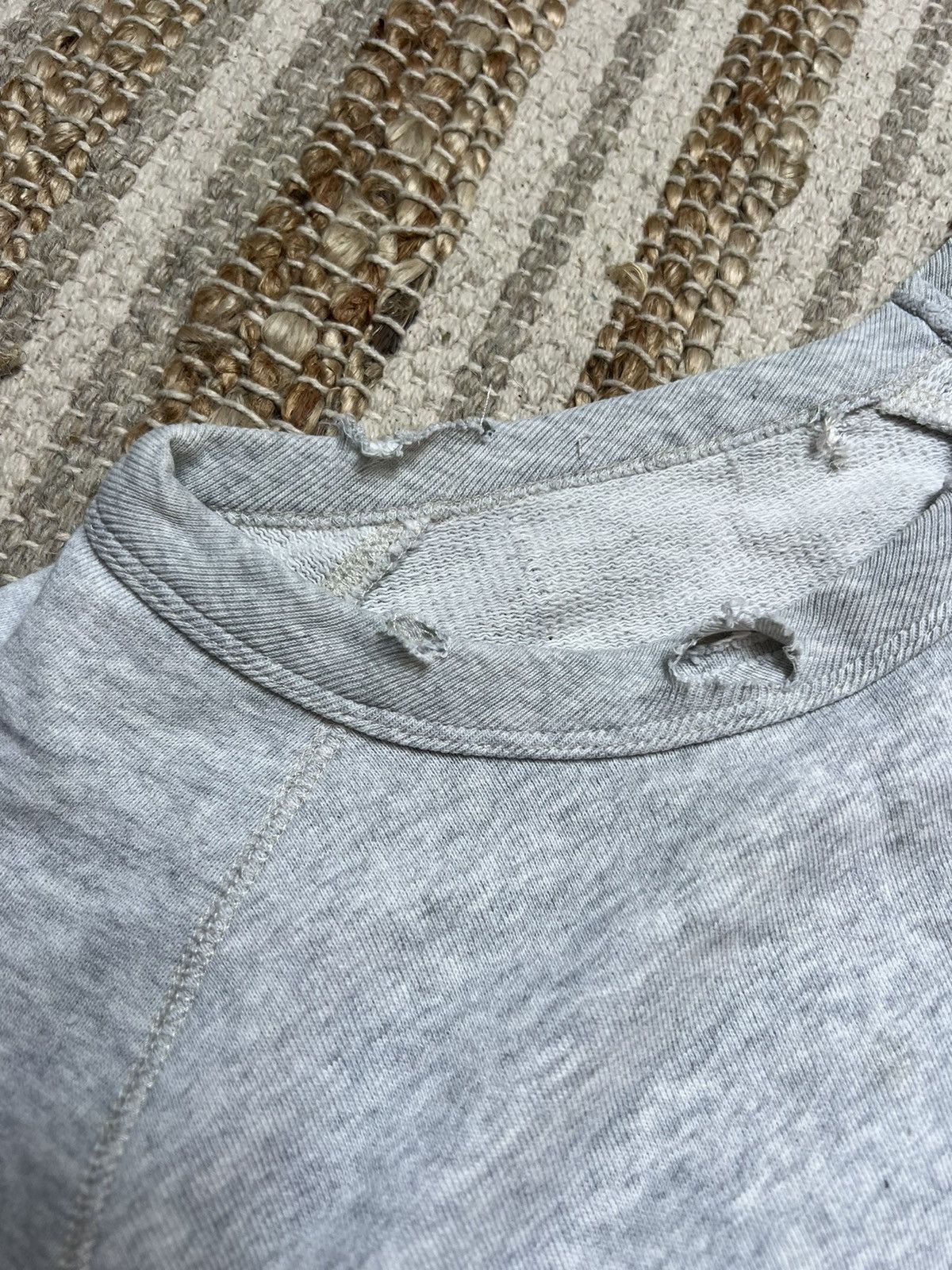 Loopwheeler Vintage loop wheel distressed Japanese sweatshirt Size US S / EU 44-46 / 1 - 5 Thumbnail