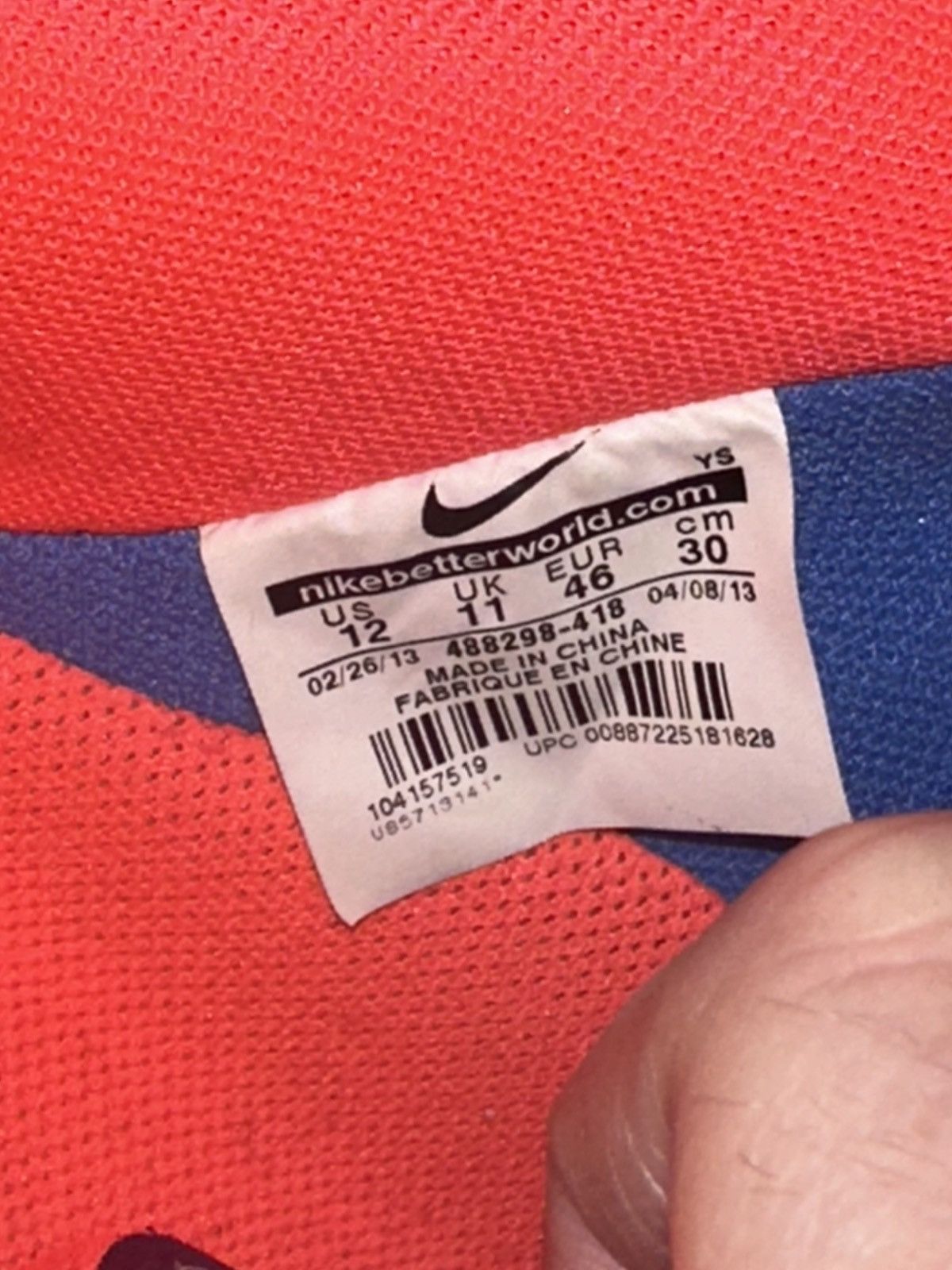Nike 2013 Air Force 1 Size US 12 / EU 45 - 6 Thumbnail