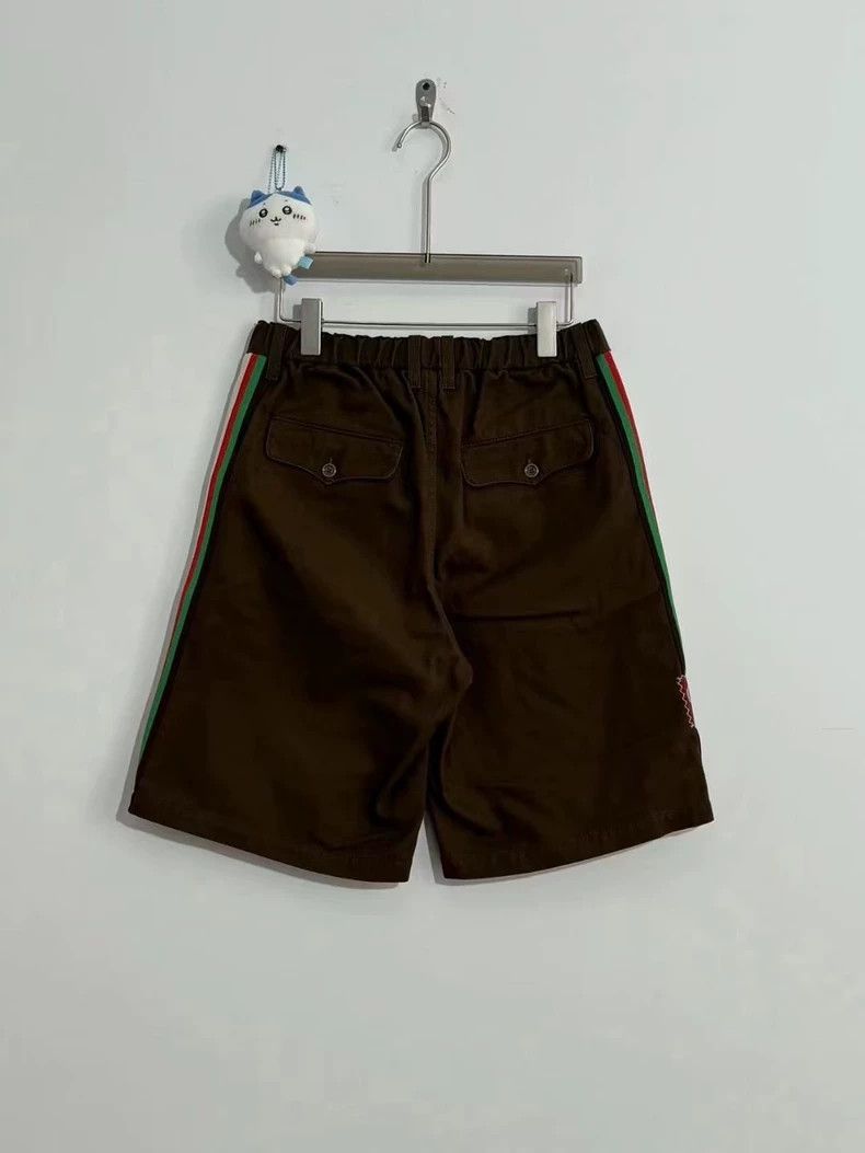 Gucci Gucci Size XS Side color stripe letter logo shorts 2503-Nex Size US 30 / EU 46 - 3 Thumbnail