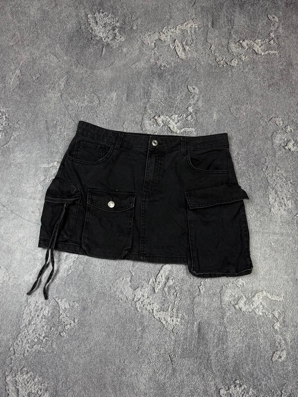 Beauty Beast Y2K Mini Skirt Multi Pocket Cargo Sexy Skirt 2000s Size 30" / US 8 / IT 44 - 2 Thumbnail