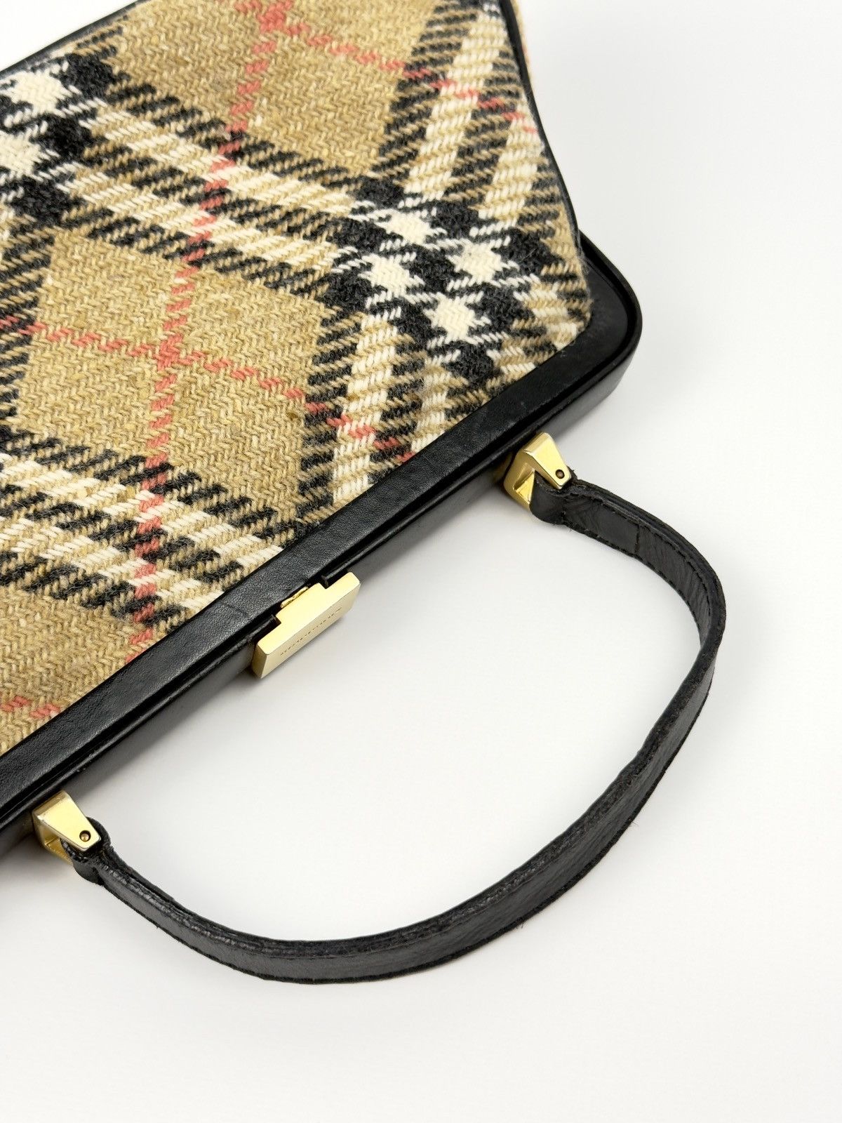 Burberry ❣️ Burberry London Tweed Supernova Check Handbag Mini Bag Size ONE SIZE - 17 Thumbnail