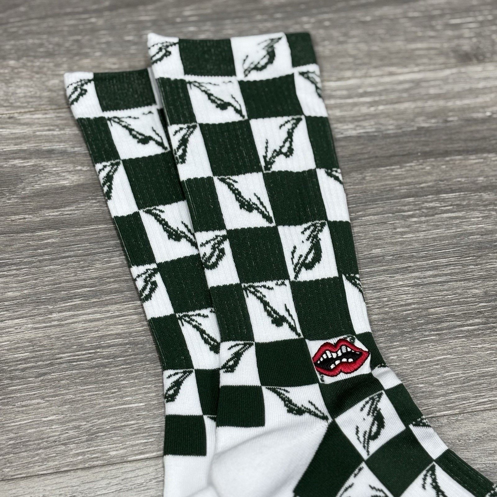 Chrome Hearts Chrome Hearts Matty Boy 99 Eye Socks ' Green ' | NEW! Size ONE SIZE - 4 Thumbnail