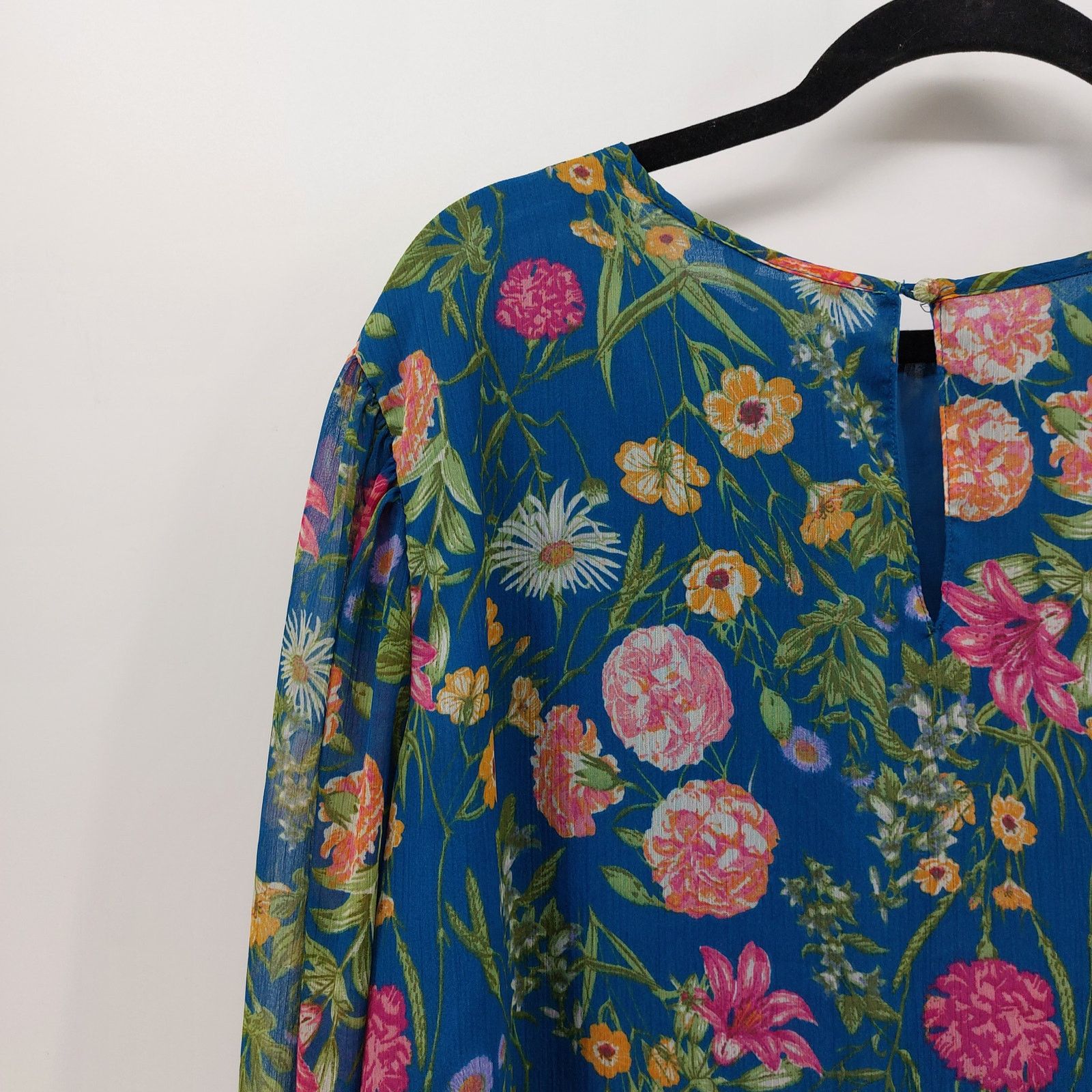 Other Terra & Sky Womens Floral Blouse 1X Spring Polyester Easter Size XXL / US 16-18 / IT 52-54 - 11 Thumbnail