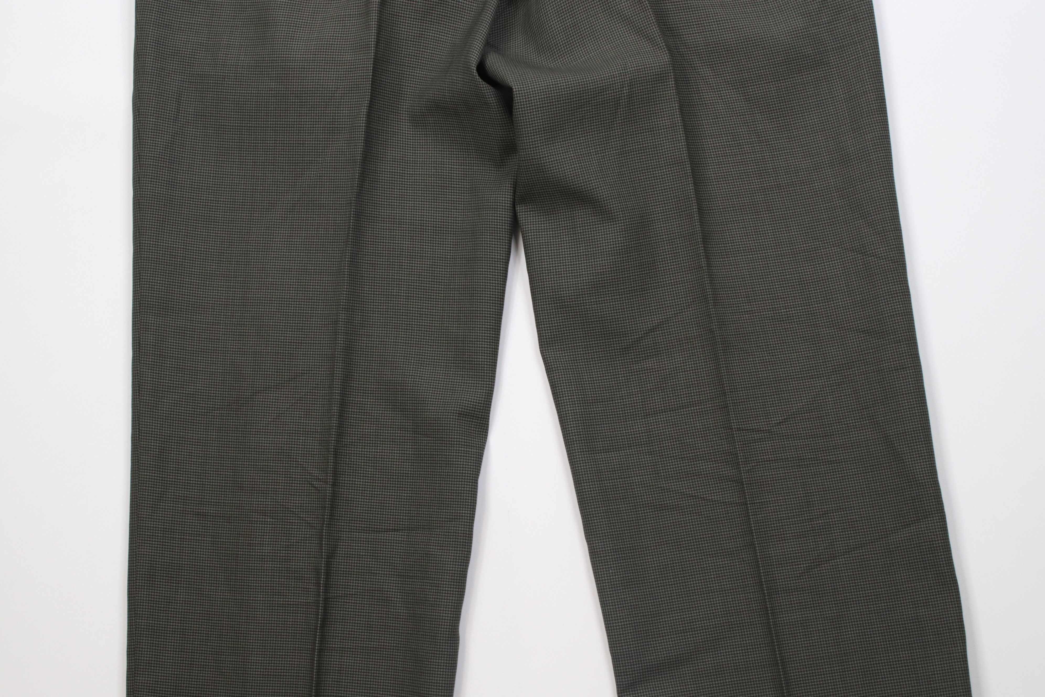 Vintage Vintage 90s Streetwear Wool Knit Wide Leg Chino Pants Size US 34 / EU 50 - 11 Thumbnail