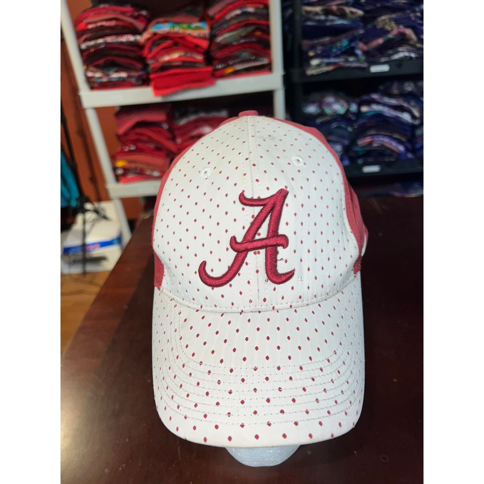 Nike Nike Alabama Crimson Tide Hat White Red College University Size ONE SIZE - 2 Thumbnail