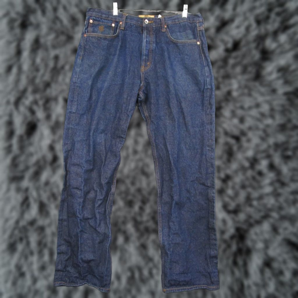 Rocawear Rocawear Jeans Men 38x33 Baggy Loose Fit Blue Wash Denim Hip Hop Y2K Distressed Size US 38 / EU 54 - 1 Thumbnail