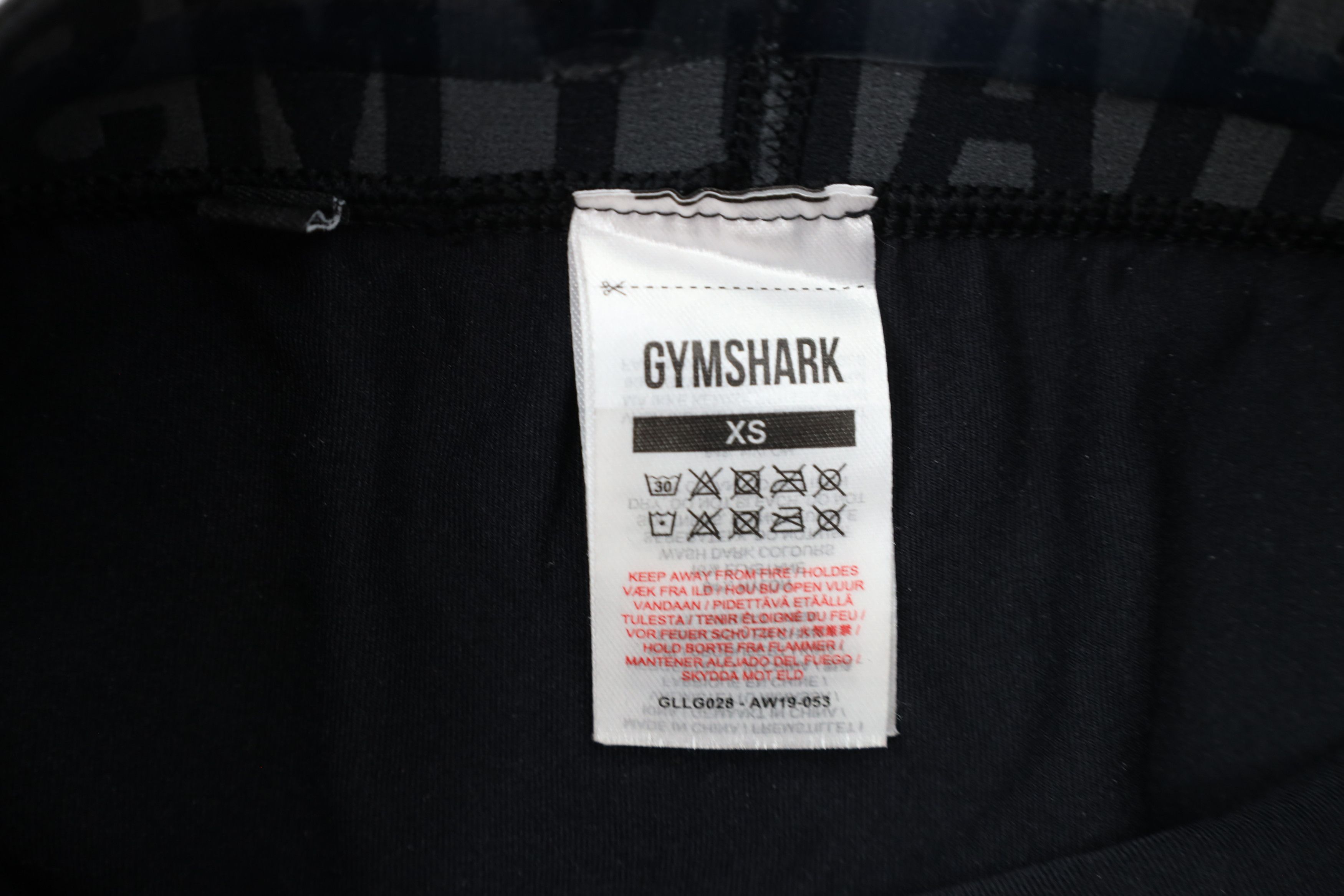 Gymshark × Vintage Gymshark Rise Gym Running Jogging Yoga Leggings Pants Black Size 26" / US 2 / IT 38 - 5 Thumbnail