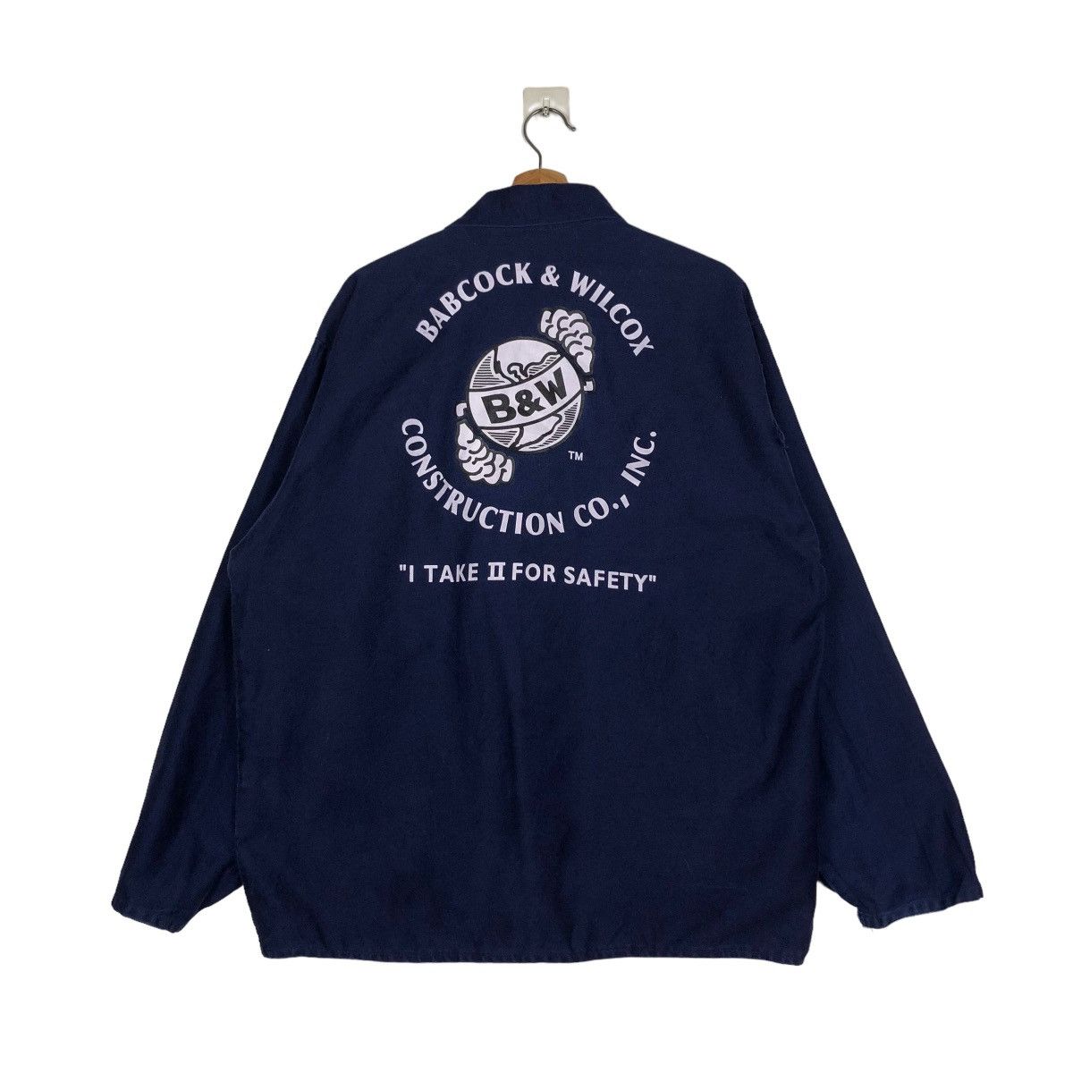 Japanese Brand × Vintage 📌VINTAGE WORK JACKET BABCOCK & WILCOX USA TOYO ENTERPRISE Size US XL / EU 56 / 4 - 1 Thumbnail