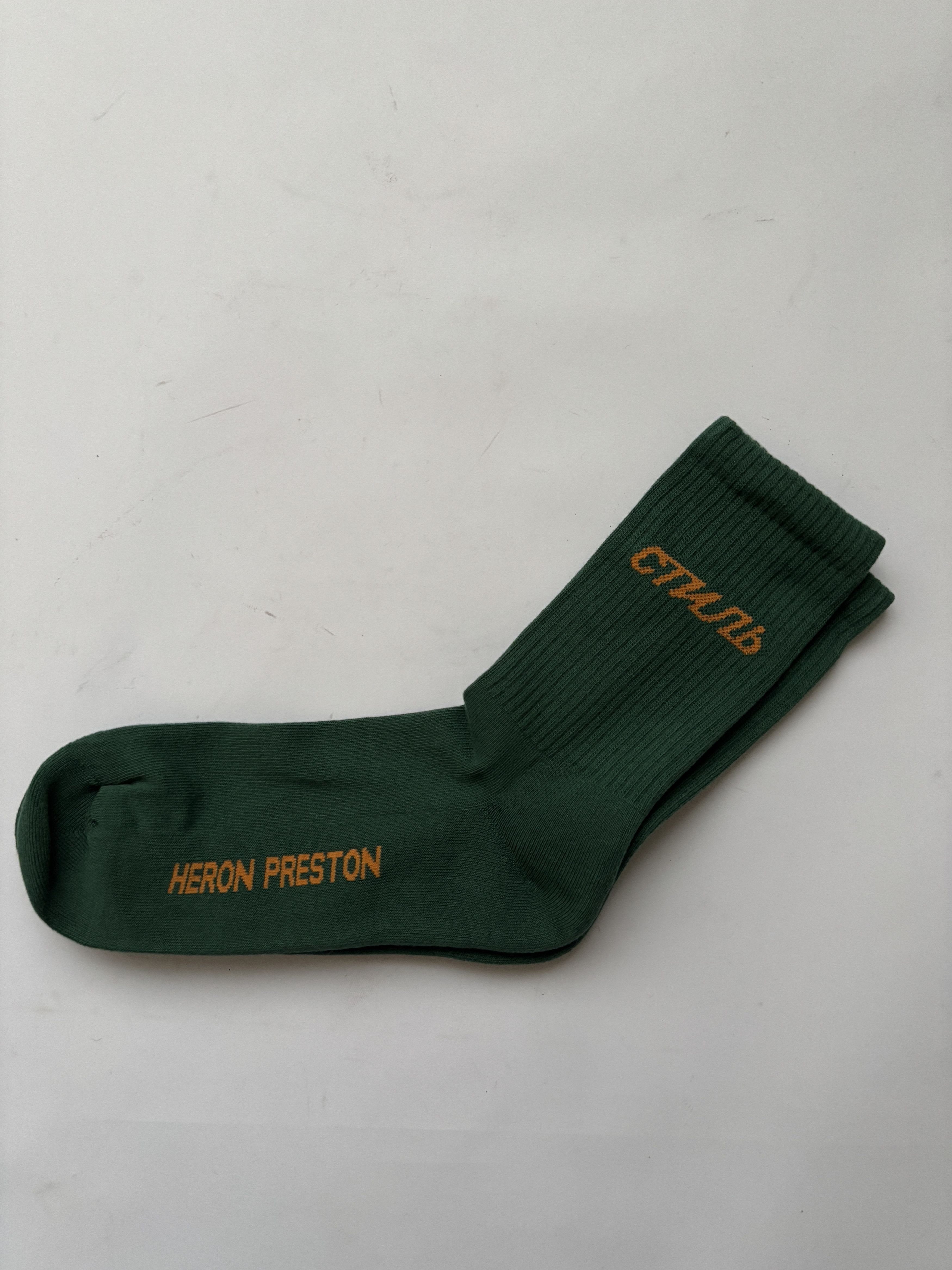 Heron Preston ⚡️QUICK SALE⚡️Bundle Pack 4 Heron Preston CTNMB Green Socks Size ONE SIZE - 6 Thumbnail