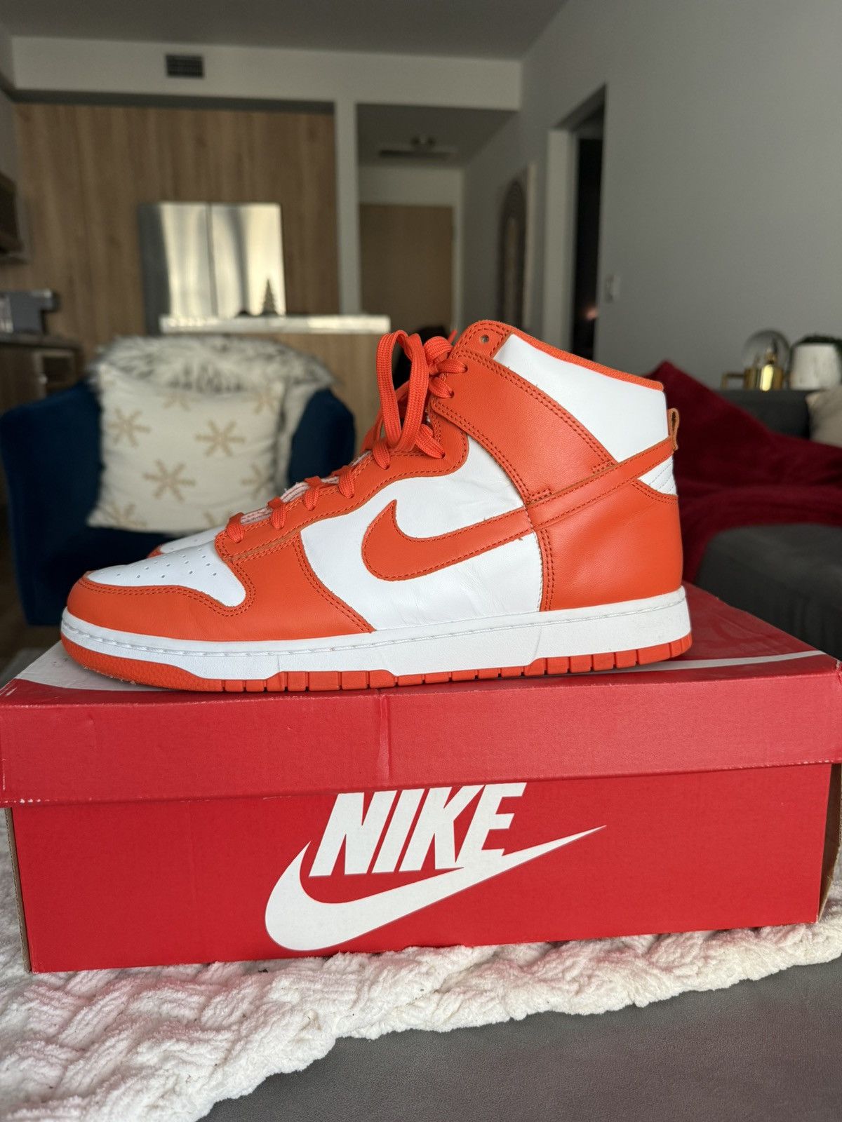 Nike Dunk High Syracuse Size US 12 / EU 45 - 3 Thumbnail