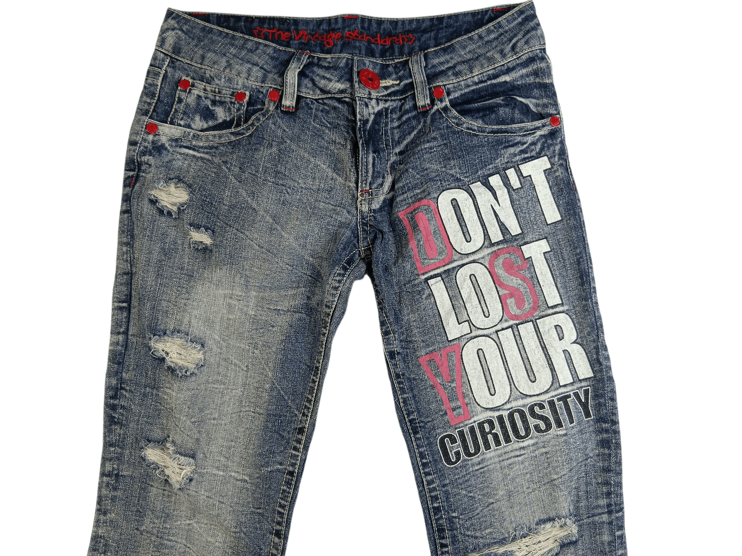 Hysteric Glamour Vintage Japanese Distressed Jeans Size US 31 - 3 Thumbnail