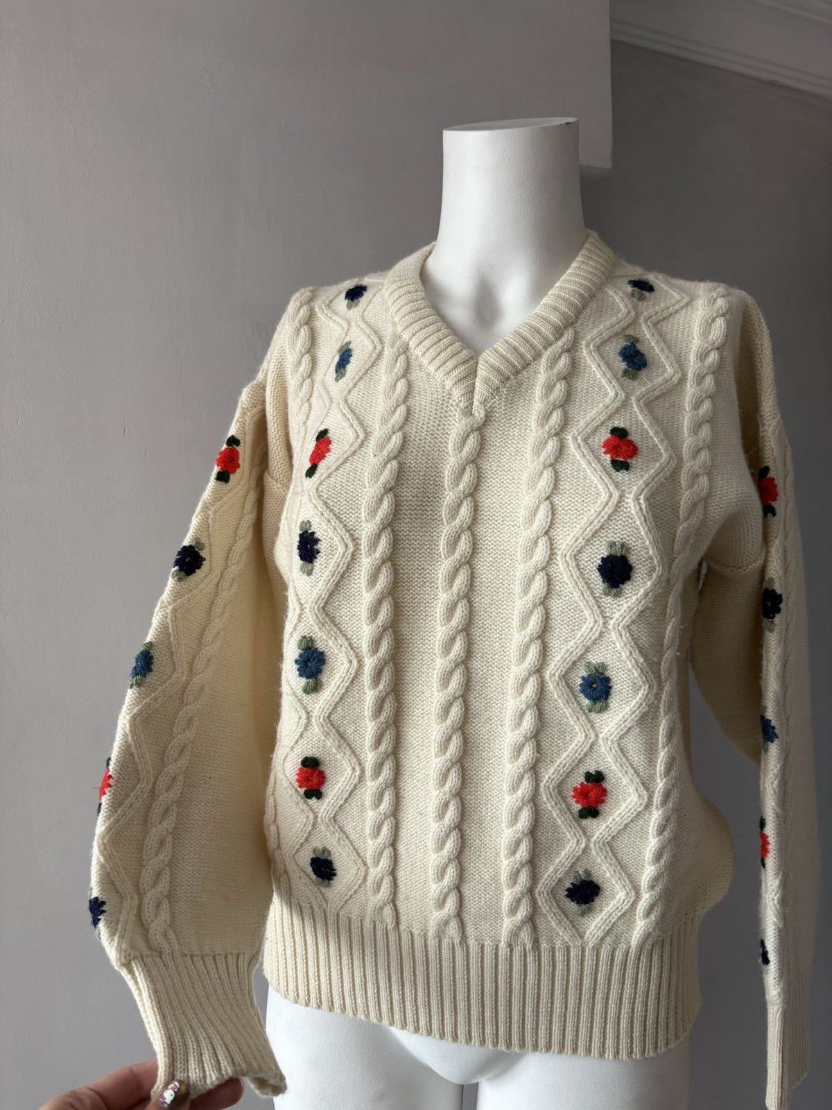 Vintage Vintage wool jumper Size S / US 4 / IT 40 - 9 Thumbnail