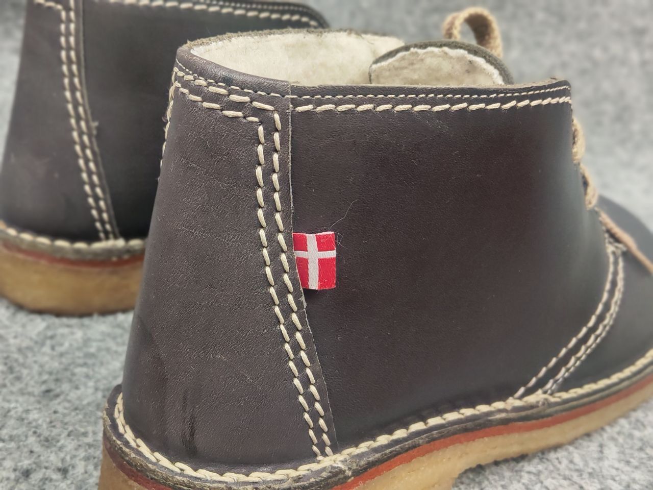 Duckfeet Duckfeet Sjælland Wool Lined Leather Desert Chukka Boots Size US 10 / IT 40 - 14 Thumbnail
