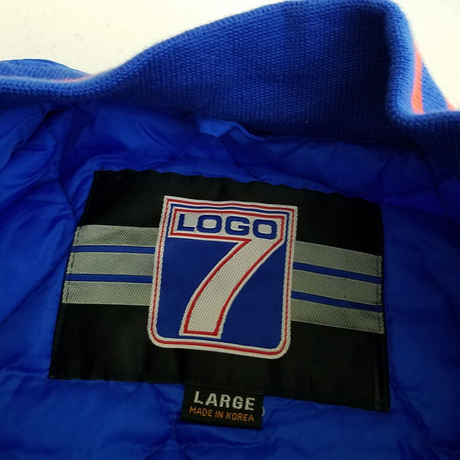 Logo 7 Vtg Logo 7 Denver Broncos Puffer Bomber Jacket Patch L 80s Size US L / EU 52-54 / 3 - 6 Thumbnail