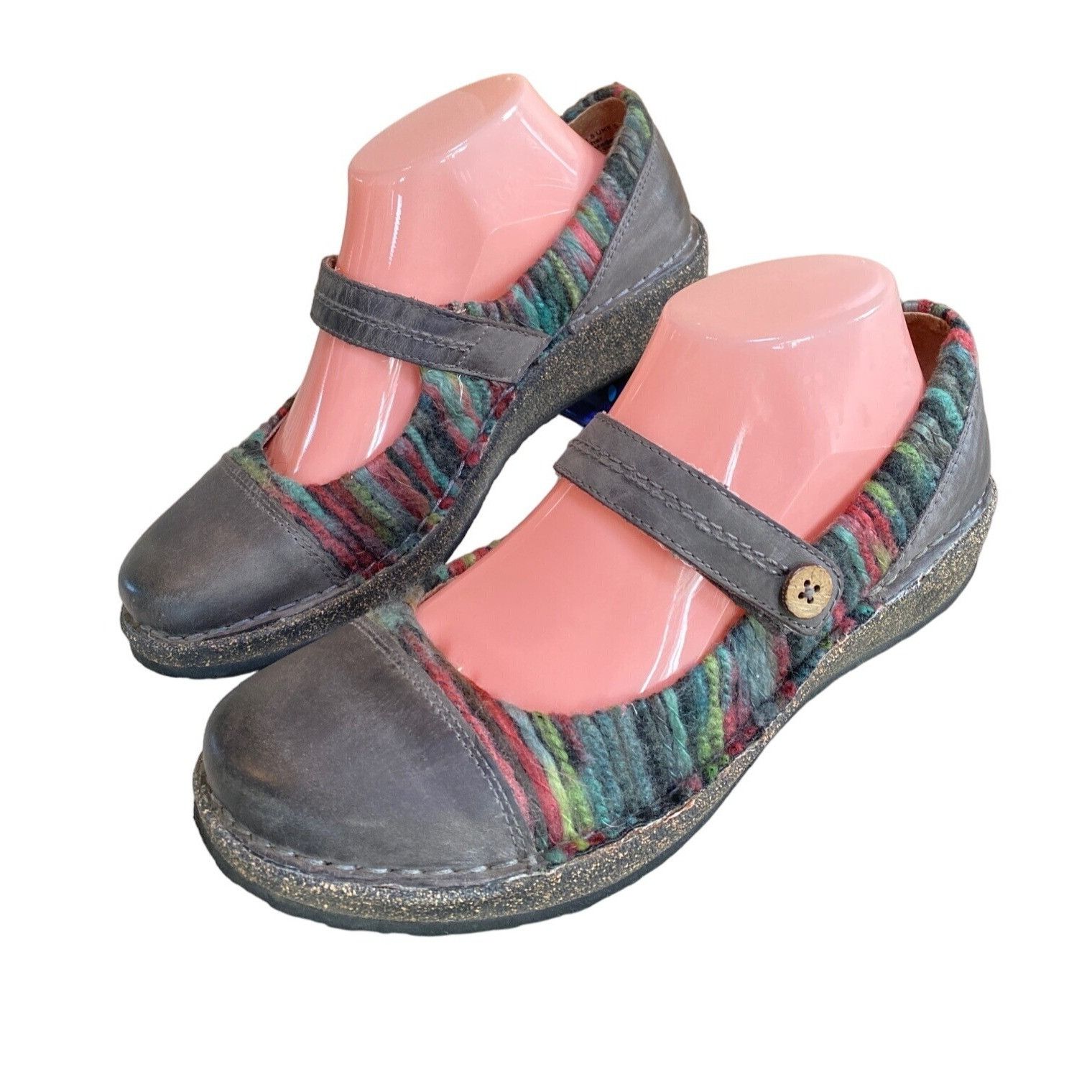 Aetrex Janine Sweater Mary Jane Shoes