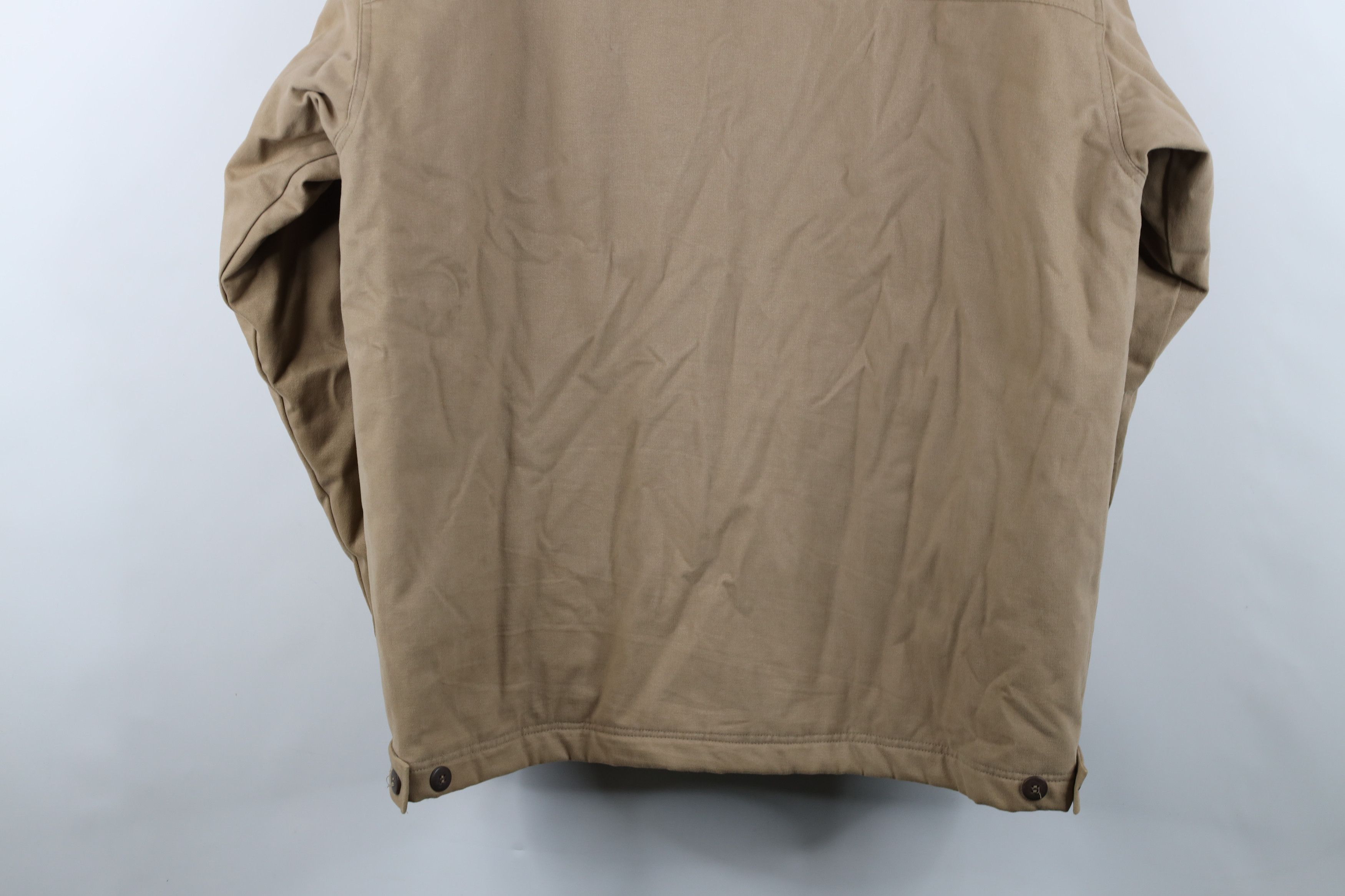 Vintage Vintage 90s Y2K Streetwear Suede Leather Collar Chore Jacket Size US L / EU 52-54 / 3 - 15 Thumbnail