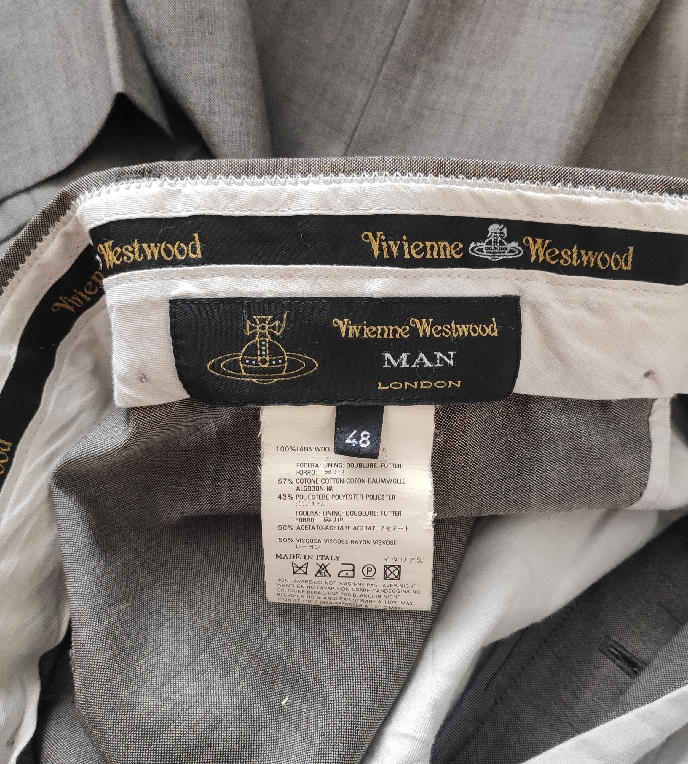 Vivienne Westwood Runway trousers.Like Yohji Yamamoto or Dries van Noten Size US 32 / EU 48 - 6 Thumbnail