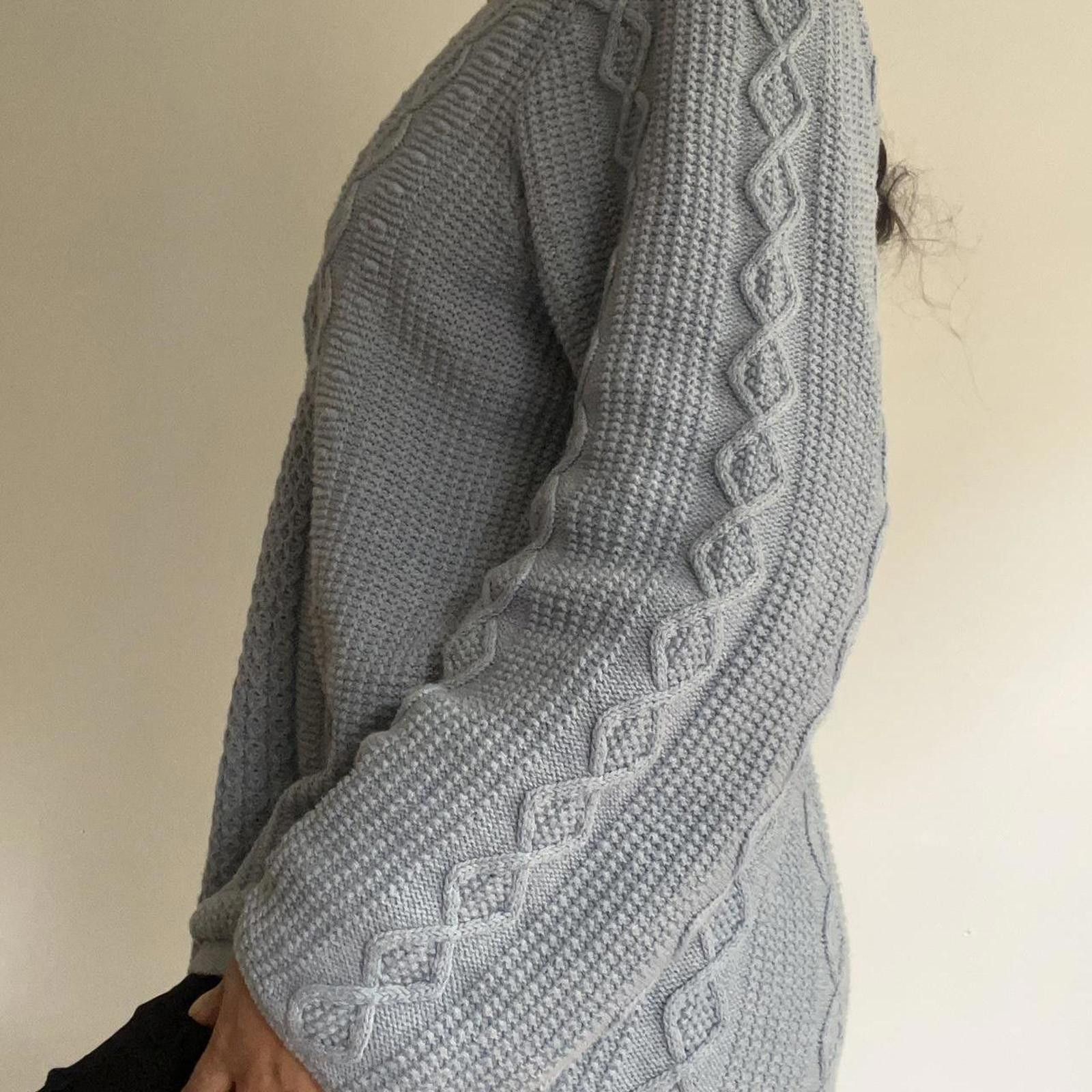 Other Light blue cable knit sweater #knitwear #cableknit Size XL / US 12-14 / IT 48-50 - 4 Thumbnail