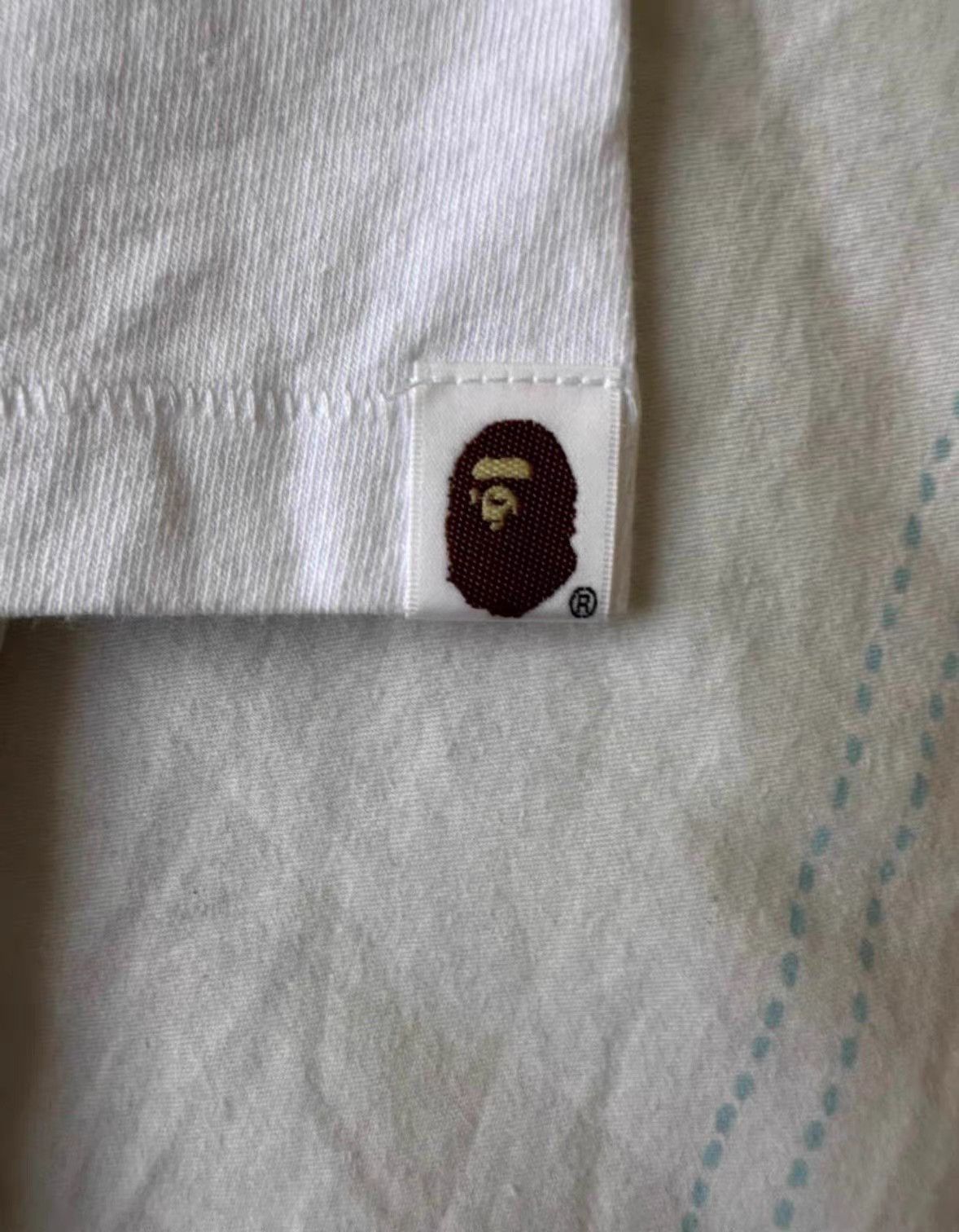 Bape BAPE Ape Print Short Sleeve T-Shirt K5 Size US L / EU 52-54 / 3 - 5 Thumbnail