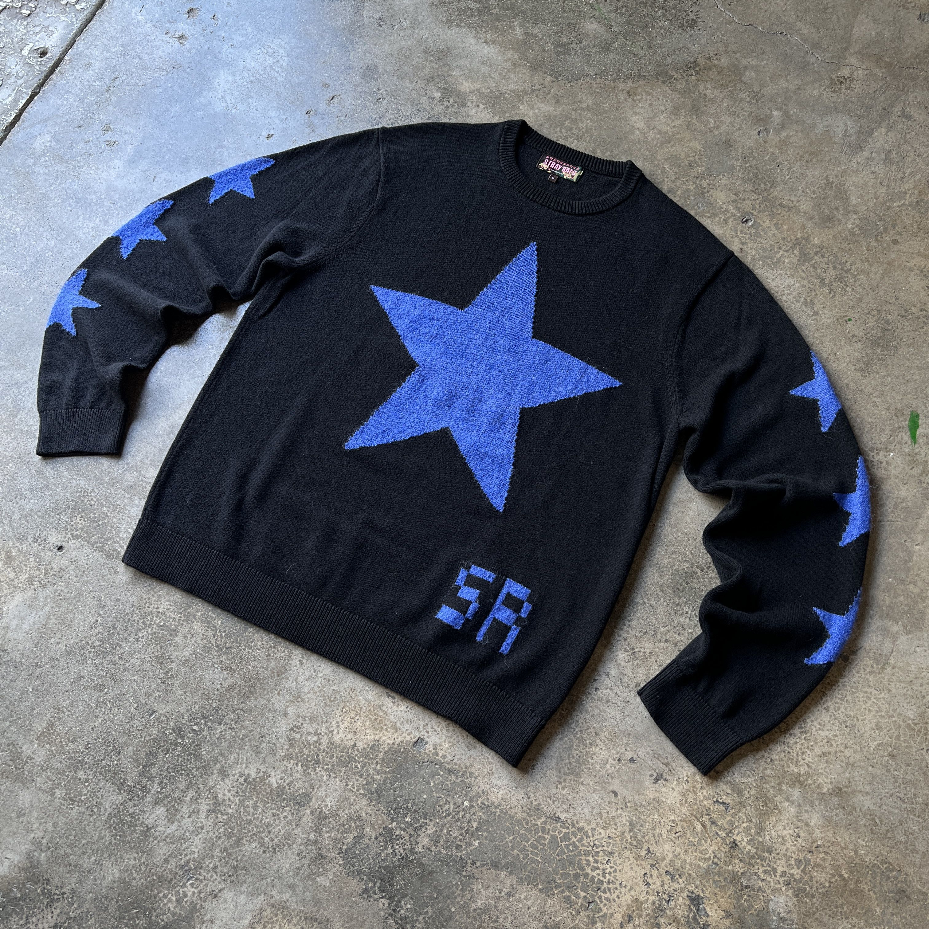 Stray Rats Stray Rats Mohair Stars Sweater Billy Corgan Inspo Size US XL / EU 56 / 4 - 3 Thumbnail