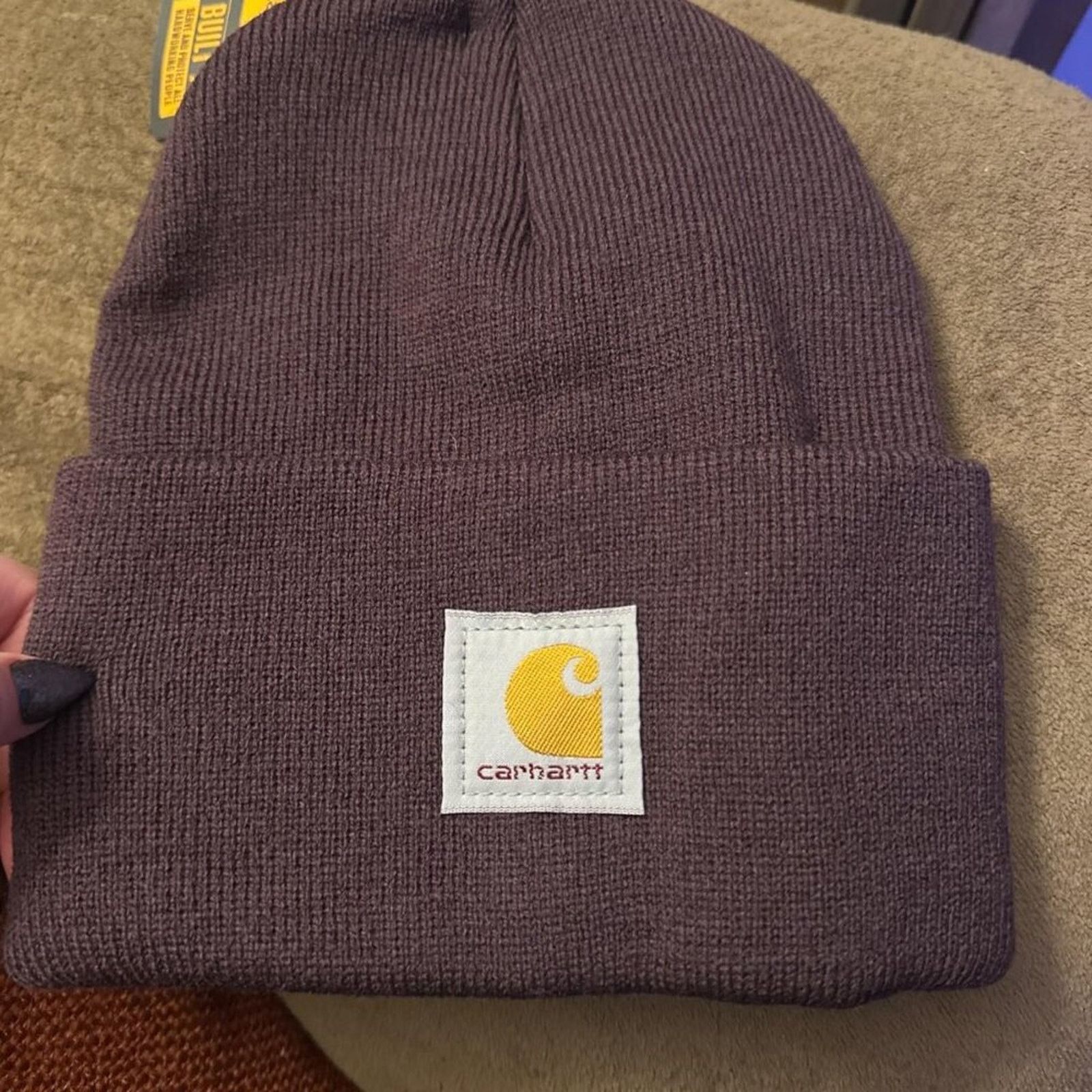 Carhartt Carhartt Men's Knit Cuffed Beanie Blackberry New Size M / US 6-8 / IT 42-44 - 1 Thumbnail