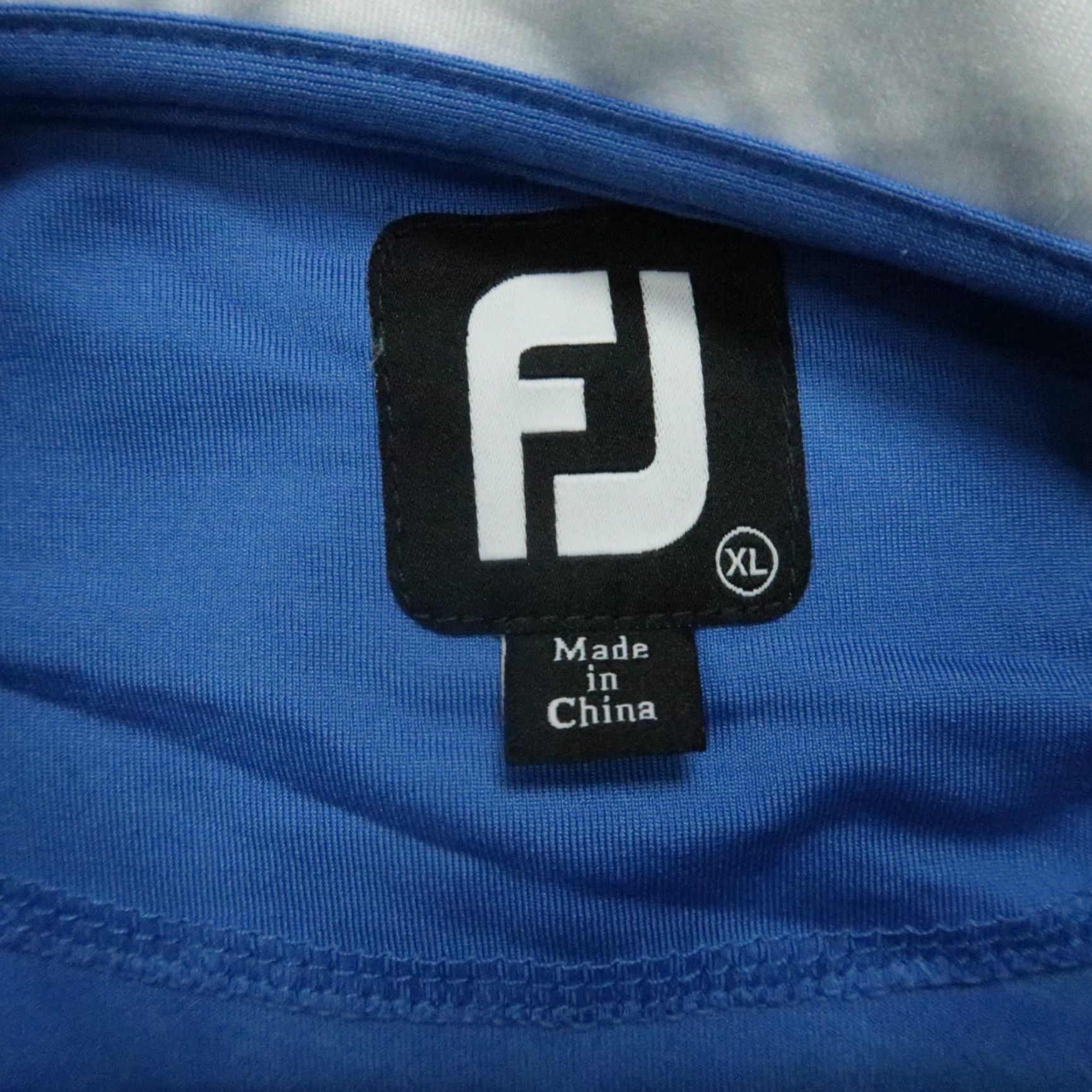 Footjoy FootJoy Pullover Mens XL Blue 1/4 Zip Performance Golf Long Sleeve Mock Neck Stand-Up Collar Casual Activewear Size US XL / EU 56 / 4 - 3 Thumbnail
