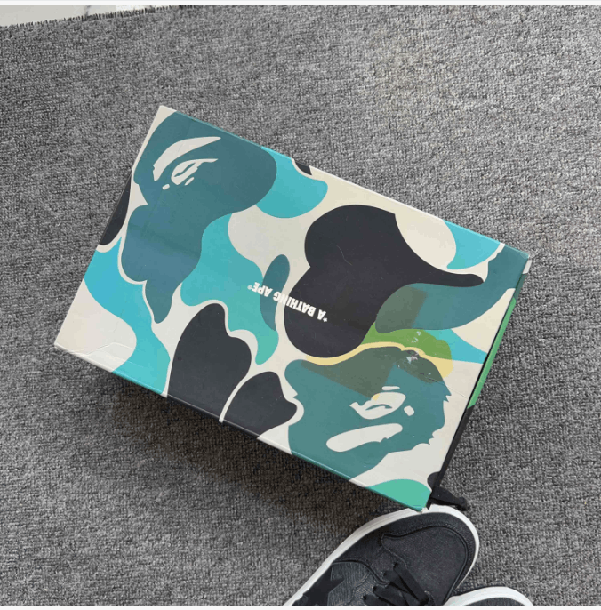 Bape Retro washed comfortable low top board shoes Size US 9.5 / EU 42-43 - 7 Thumbnail