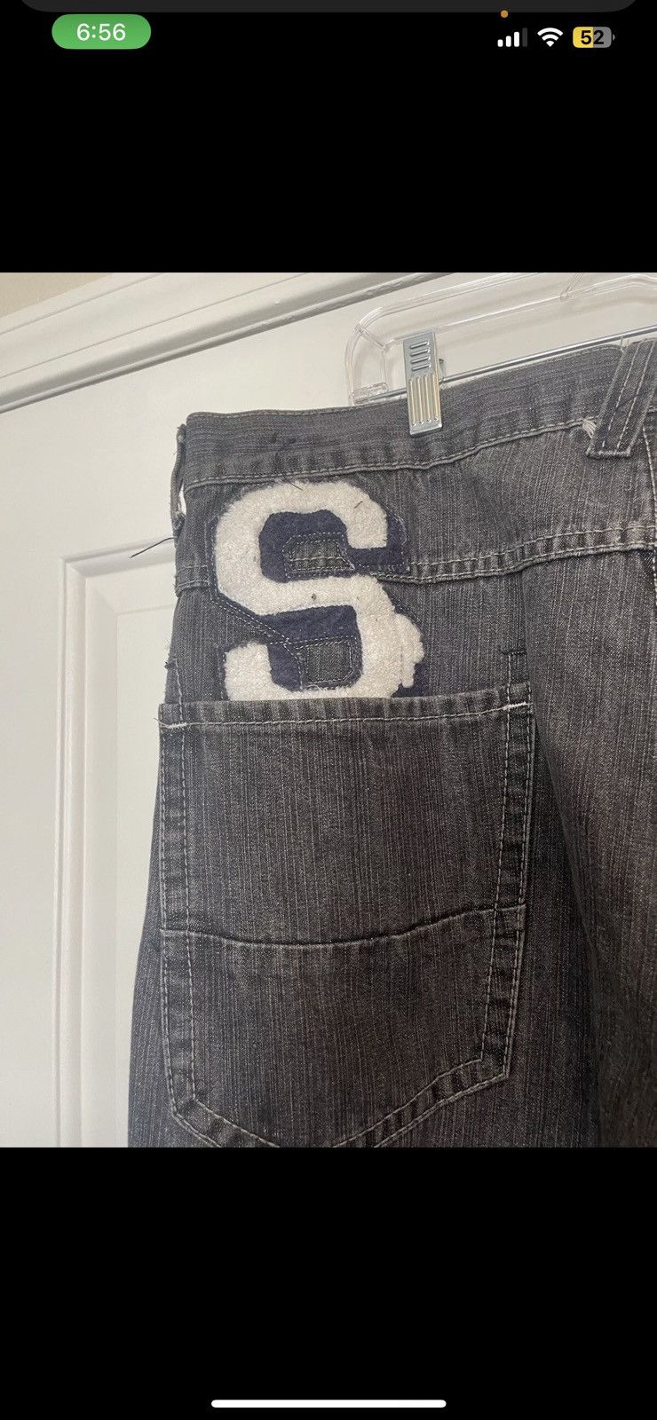 Southpole × Vintage VTG Southpole Jeans Pants Mens Size 42 Black Denim Size US 42 / EU 58 - 4 Thumbnail