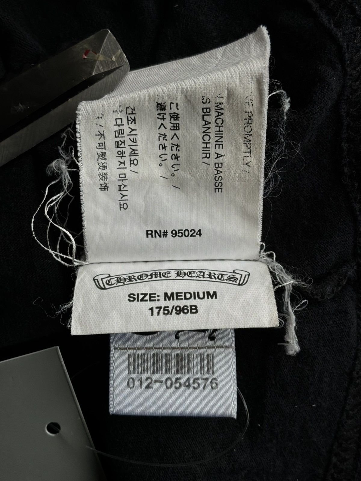 Chrome Hearts Chrome Hearts - Cross Logo Tee Size US M / EU 48-50 / 2 - 18 Thumbnail