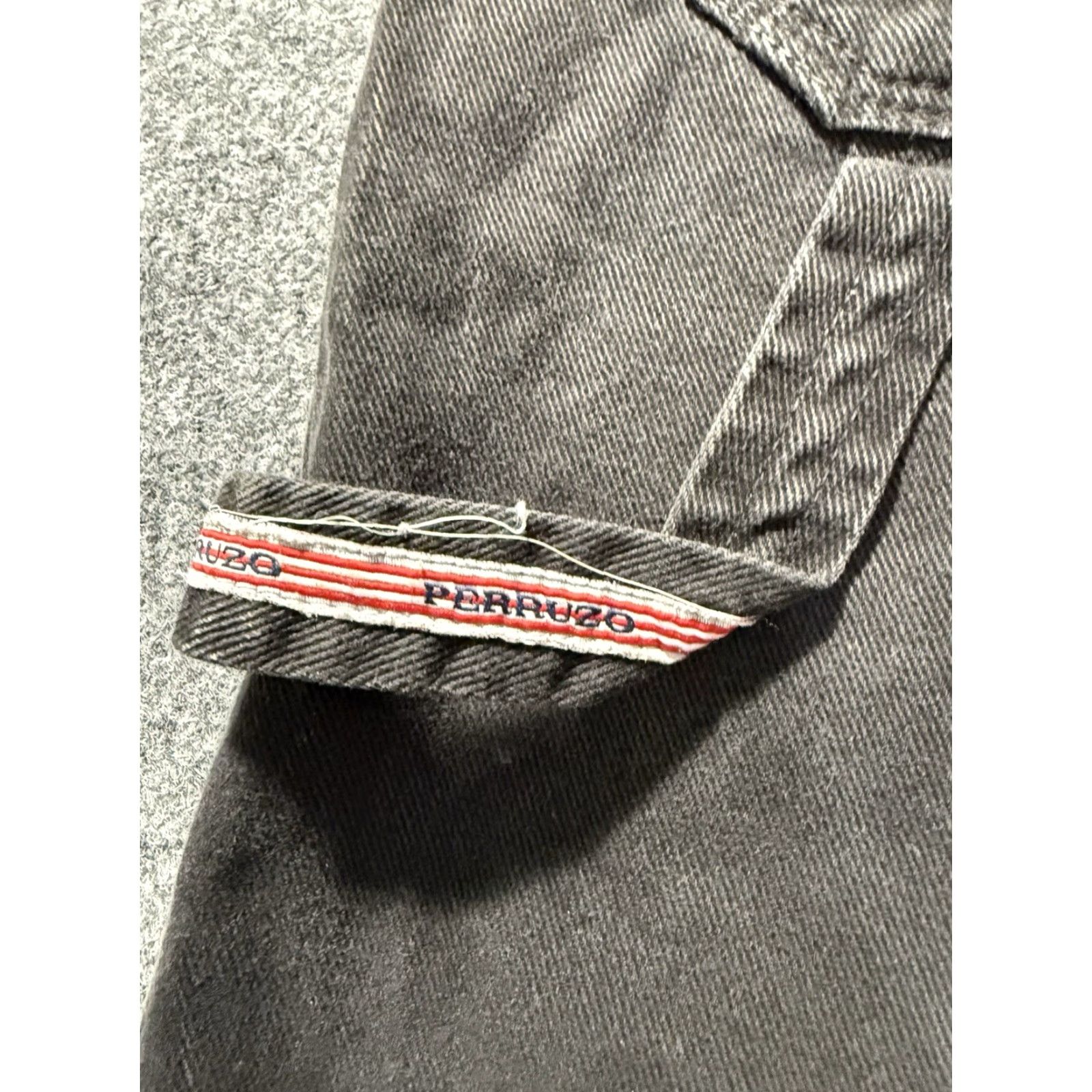 Denime VINTAGE Perruzo Sport Men Jorts Shorts 34 Black Denim Carpenter Baggy Grunge Skater Y2K Mens Size US 34 / EU 50 - 7 Thumbnail